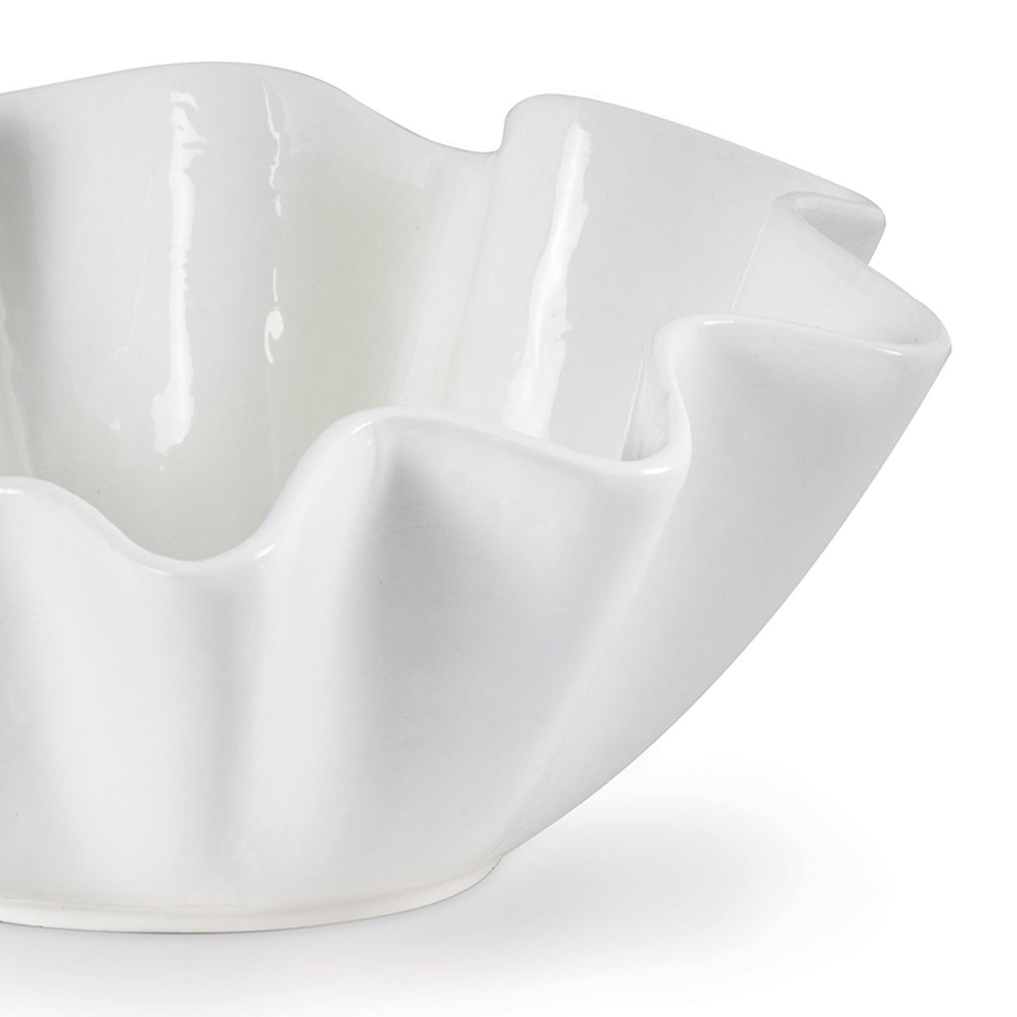 Ruffle Ceramic Bowl Medium.