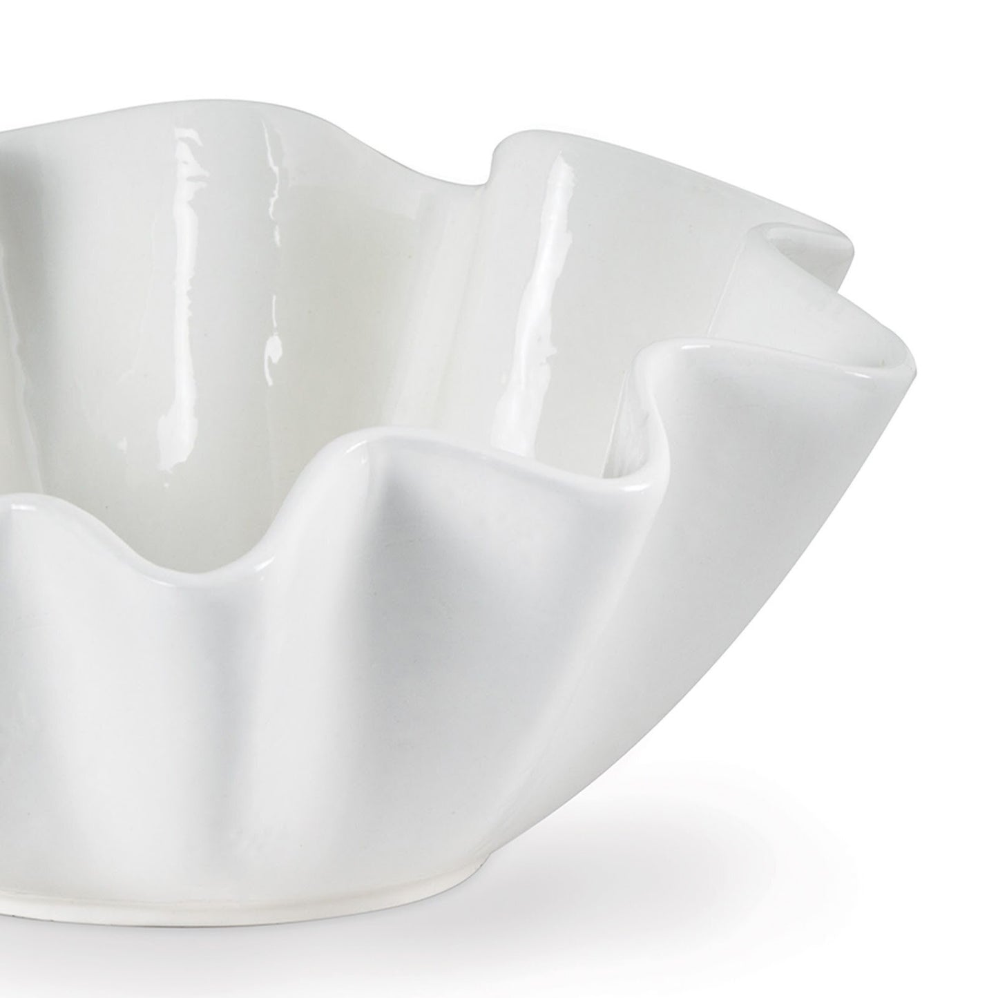 Ruffle Ceramic Bowl Large.