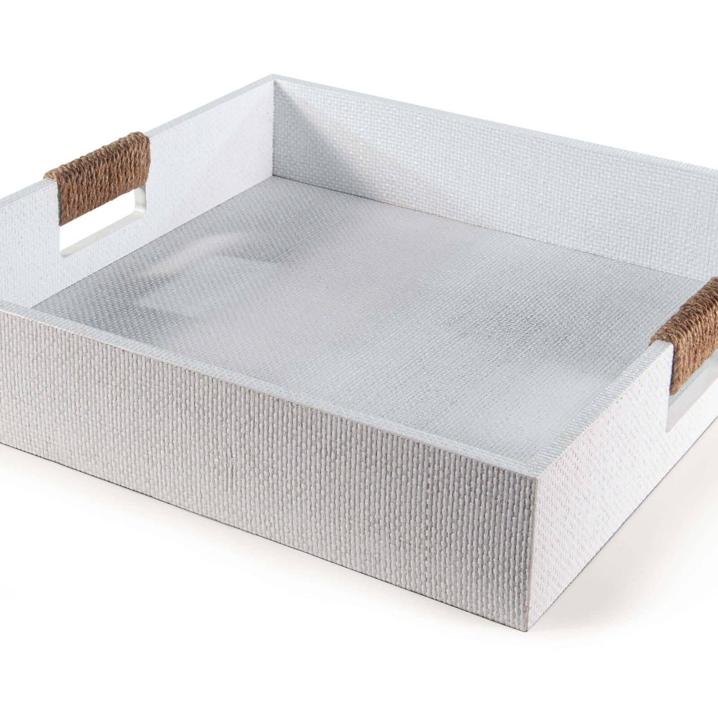 Logia Square Tray Large (White).