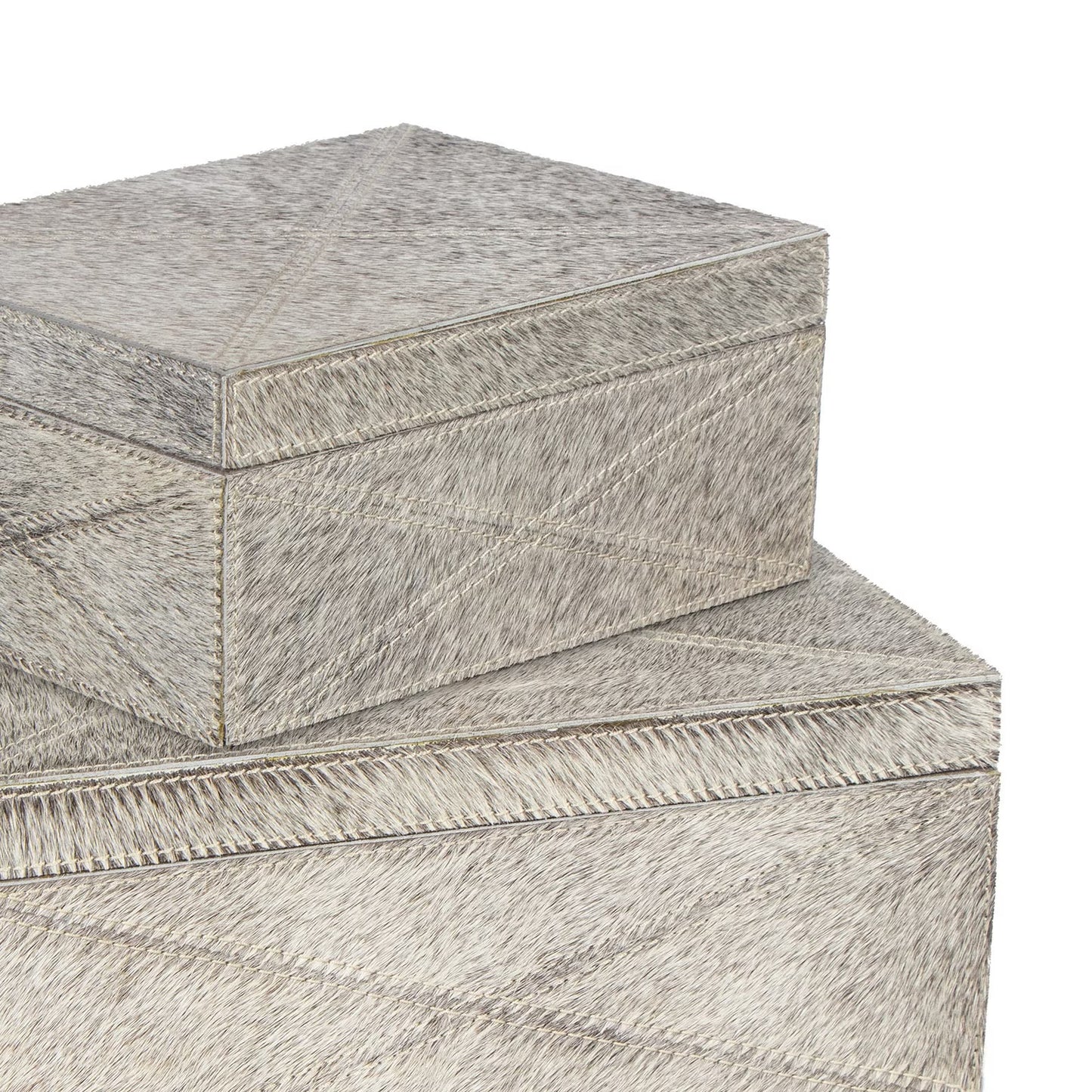 Andres Hair on Hide Box Set (Grey).