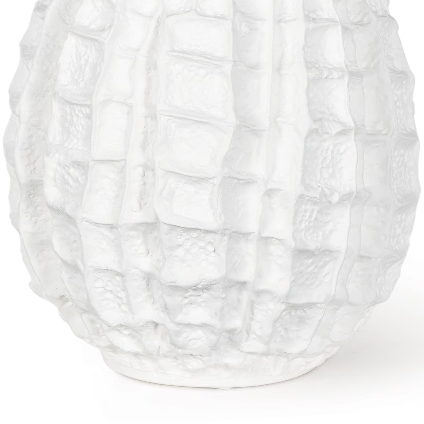 Caspian Ceramic Vase (White).