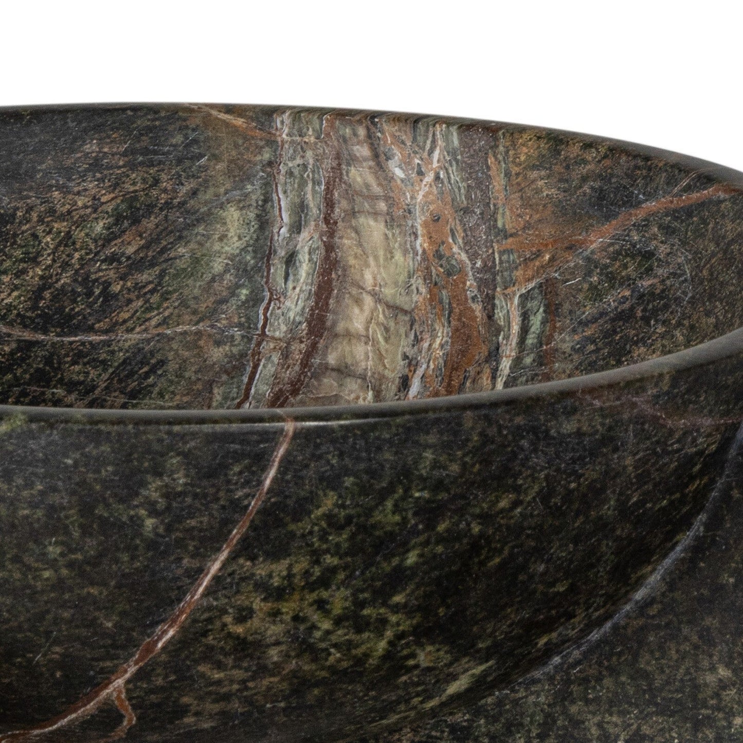 Tribune Marble Bowl Large (Green).