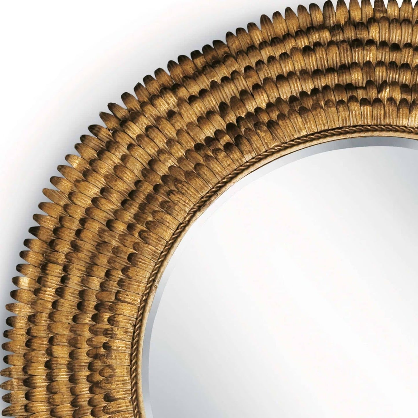 Petal Mirror Small (Gold).