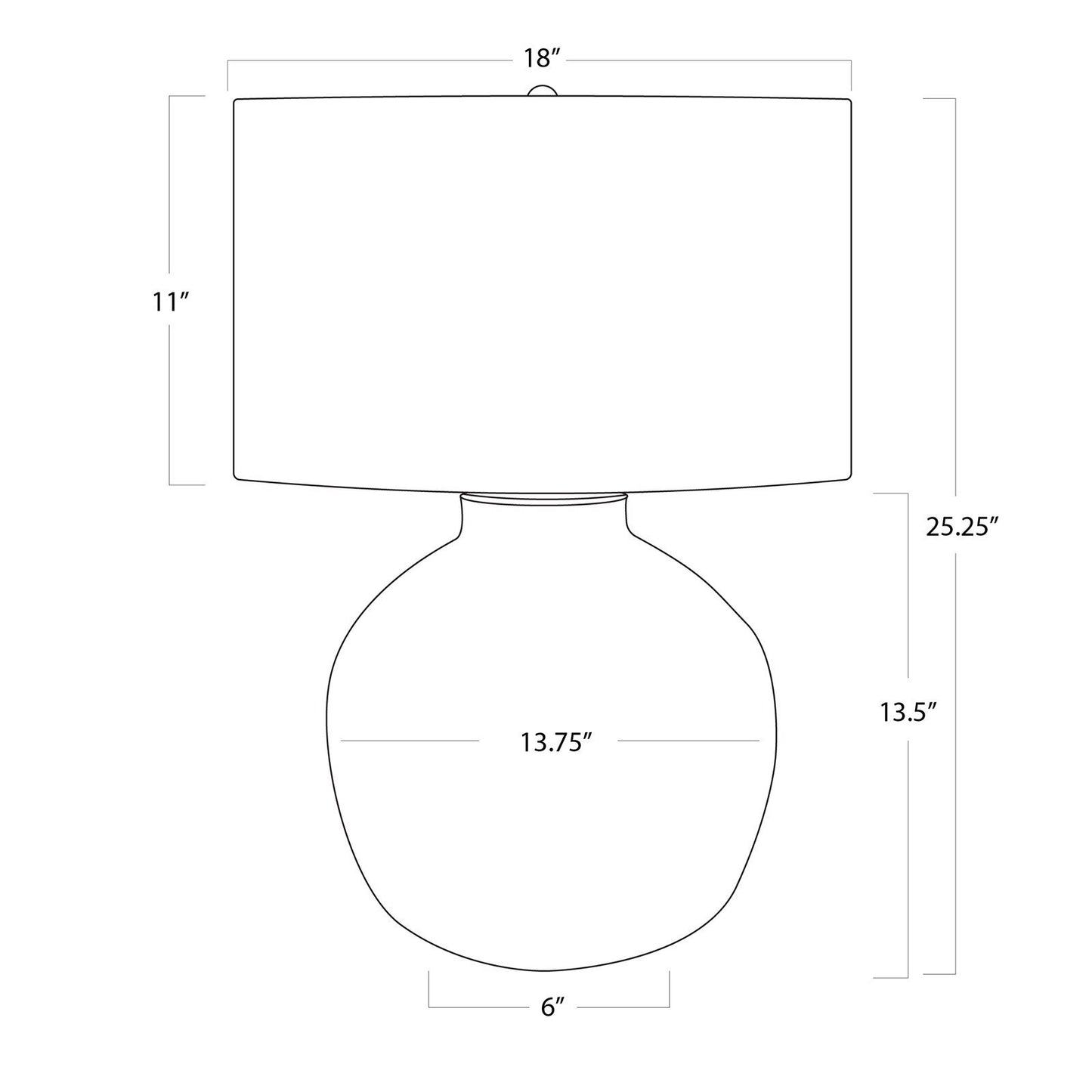 Freesia Glass Table Lamp.