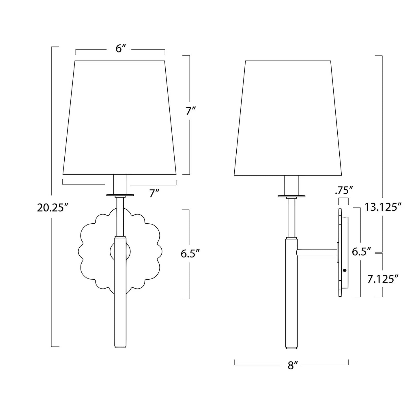 Daisy Sconce.