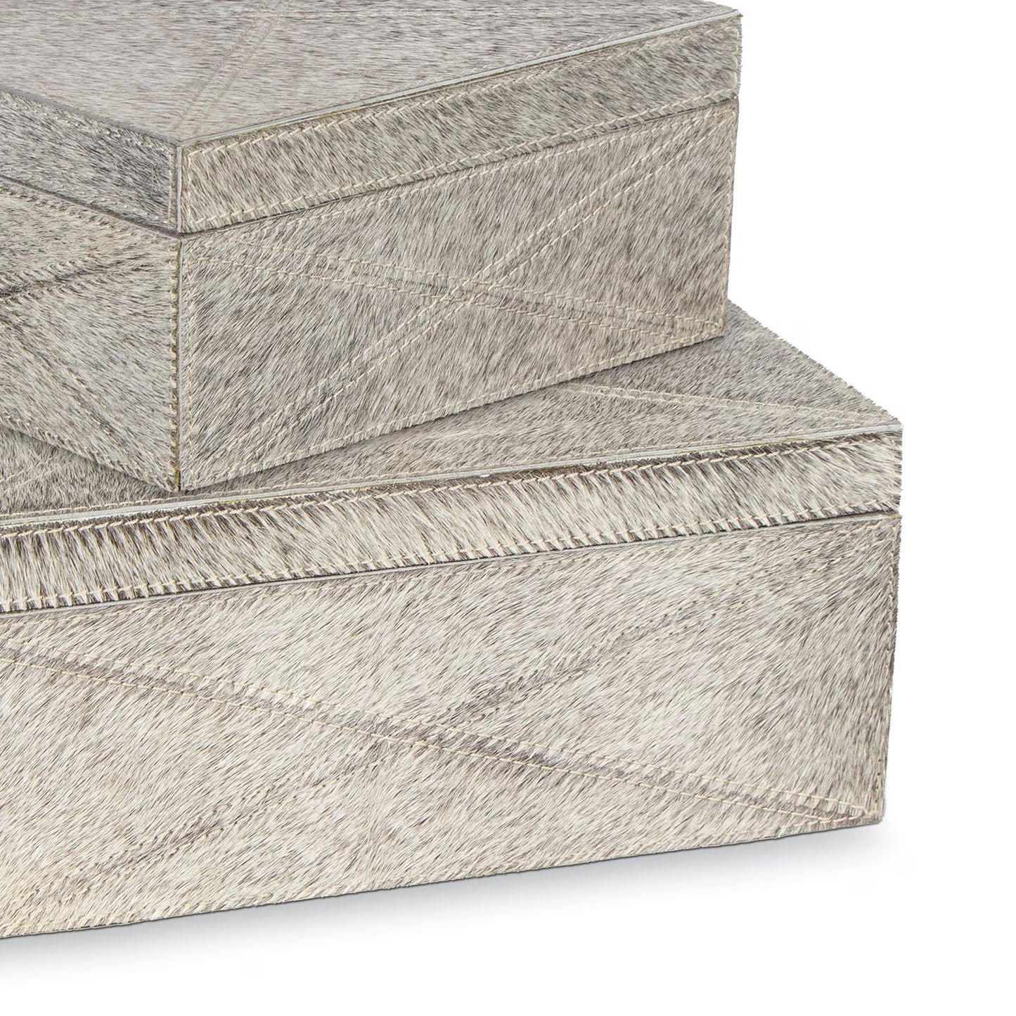 Andres Hair on Hide Box Set (Grey).