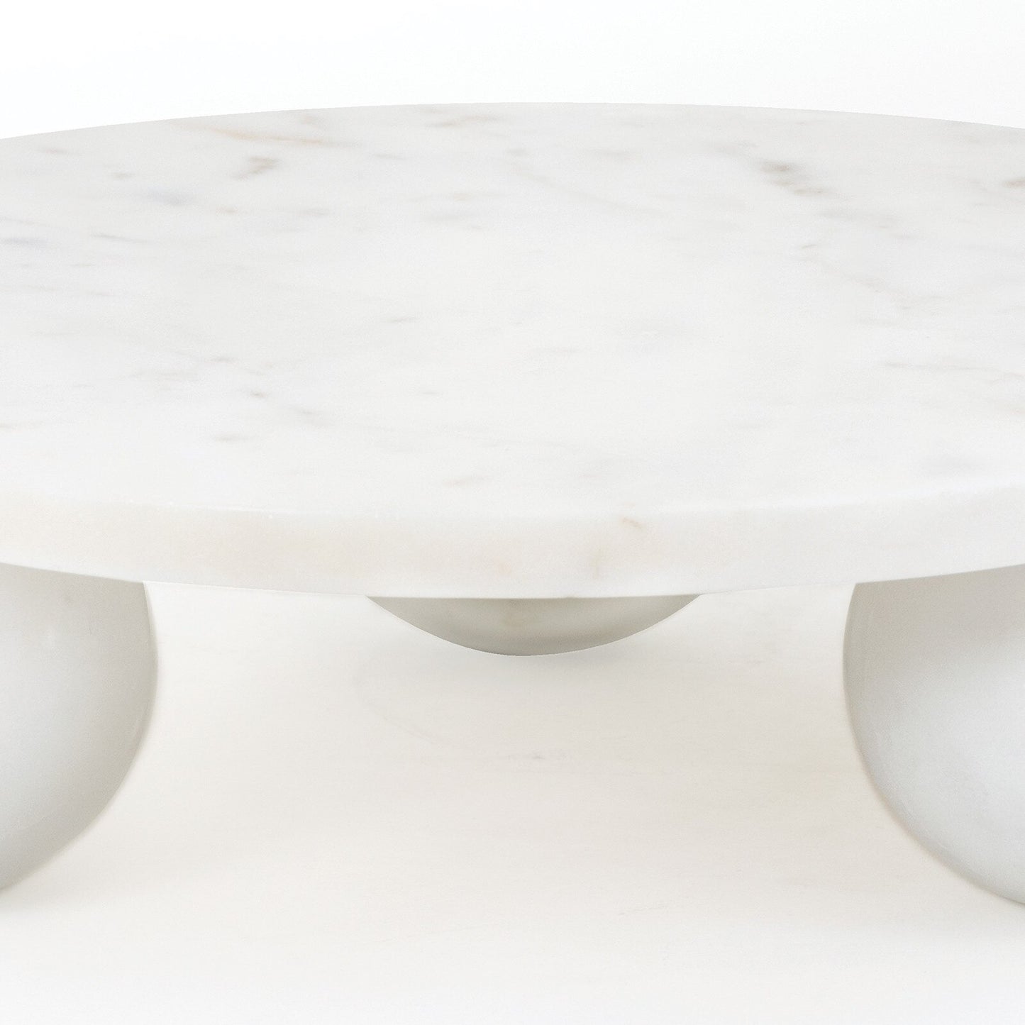Marlow Marble Plate Large (White).