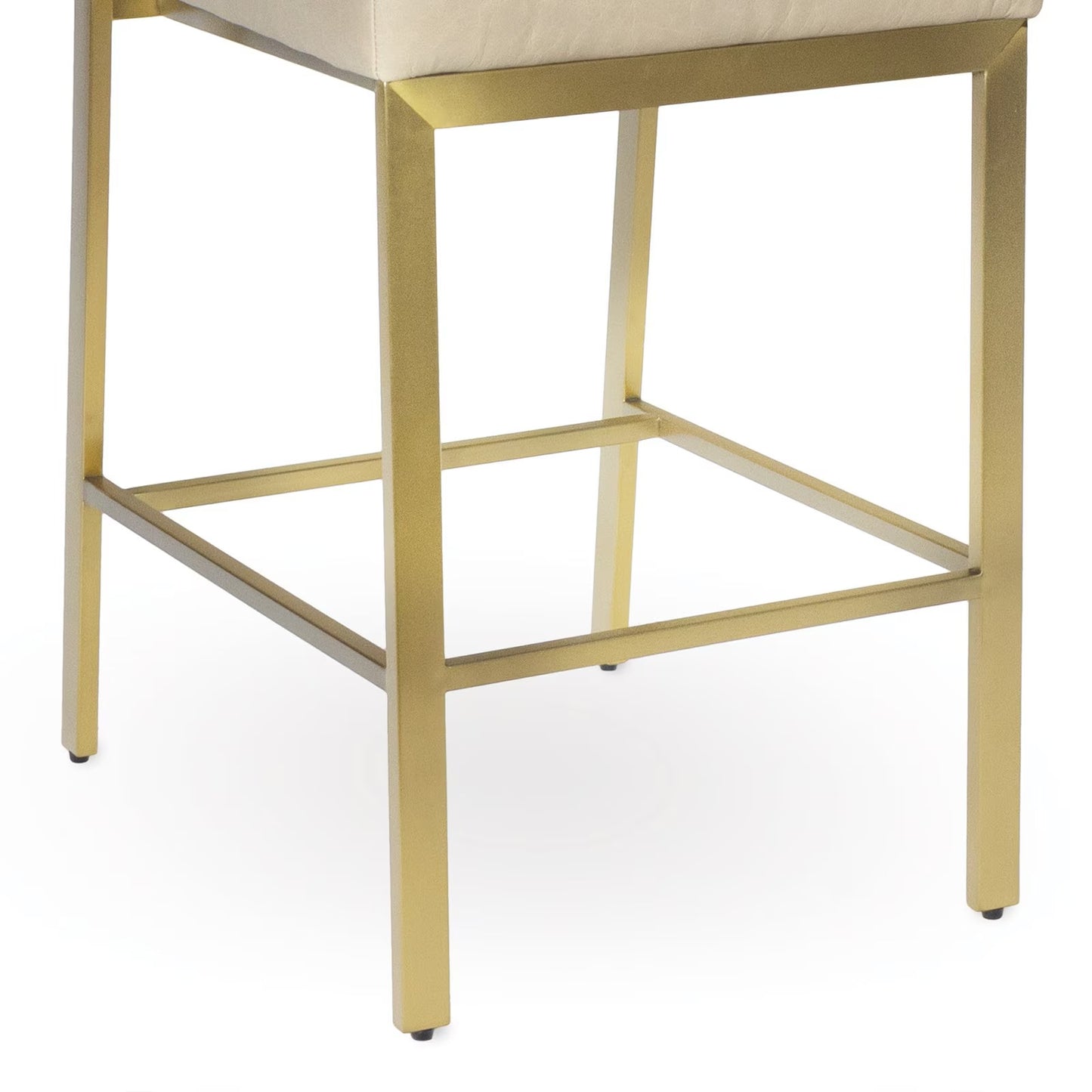 Chantal Leather Counter Stool (Cappuccino).