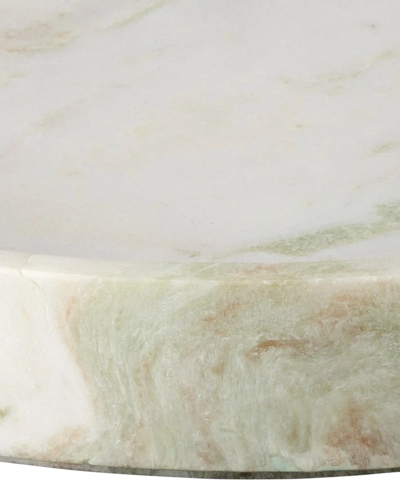 Bilbao Onyx Round Tray.