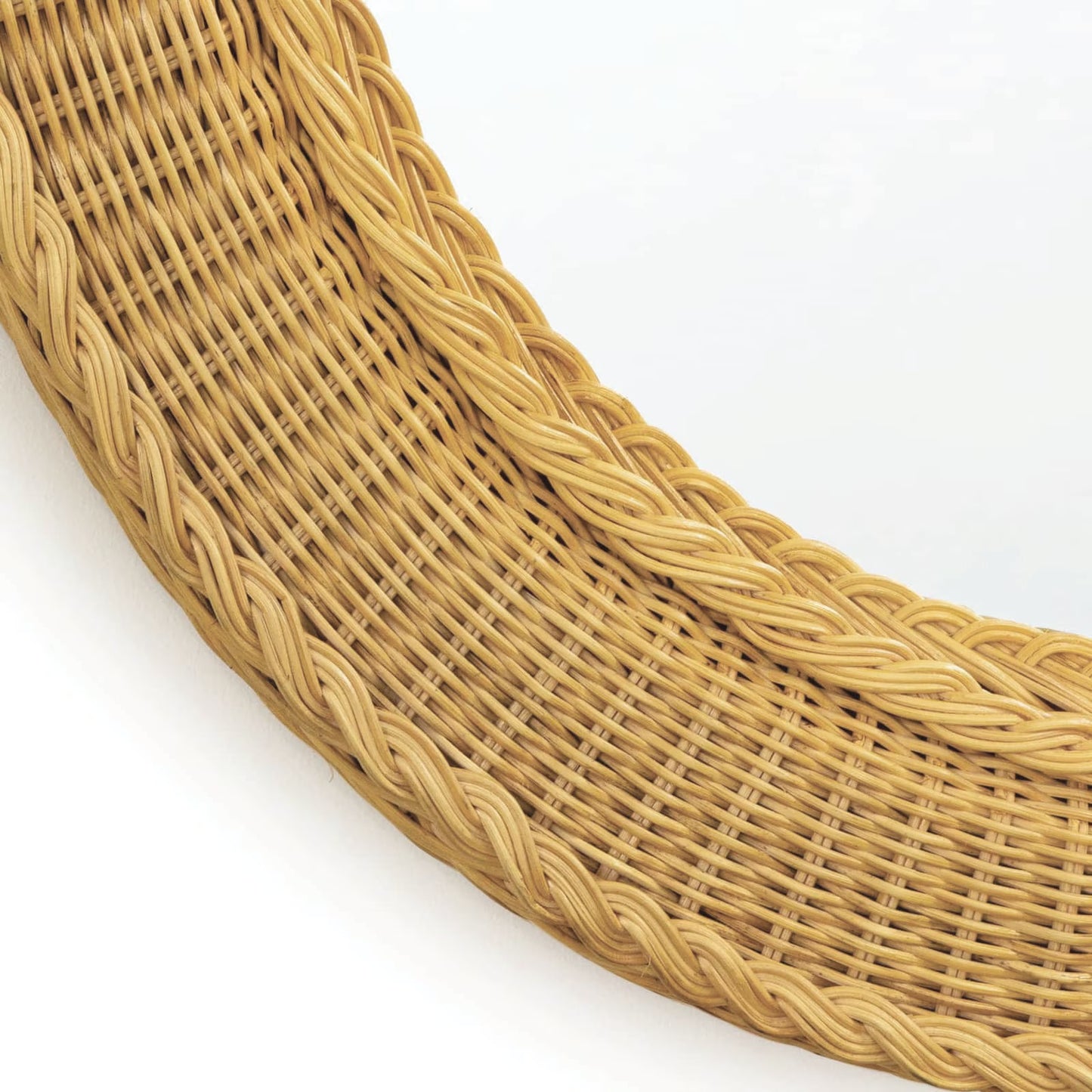 Pierre Rattan Mirror.