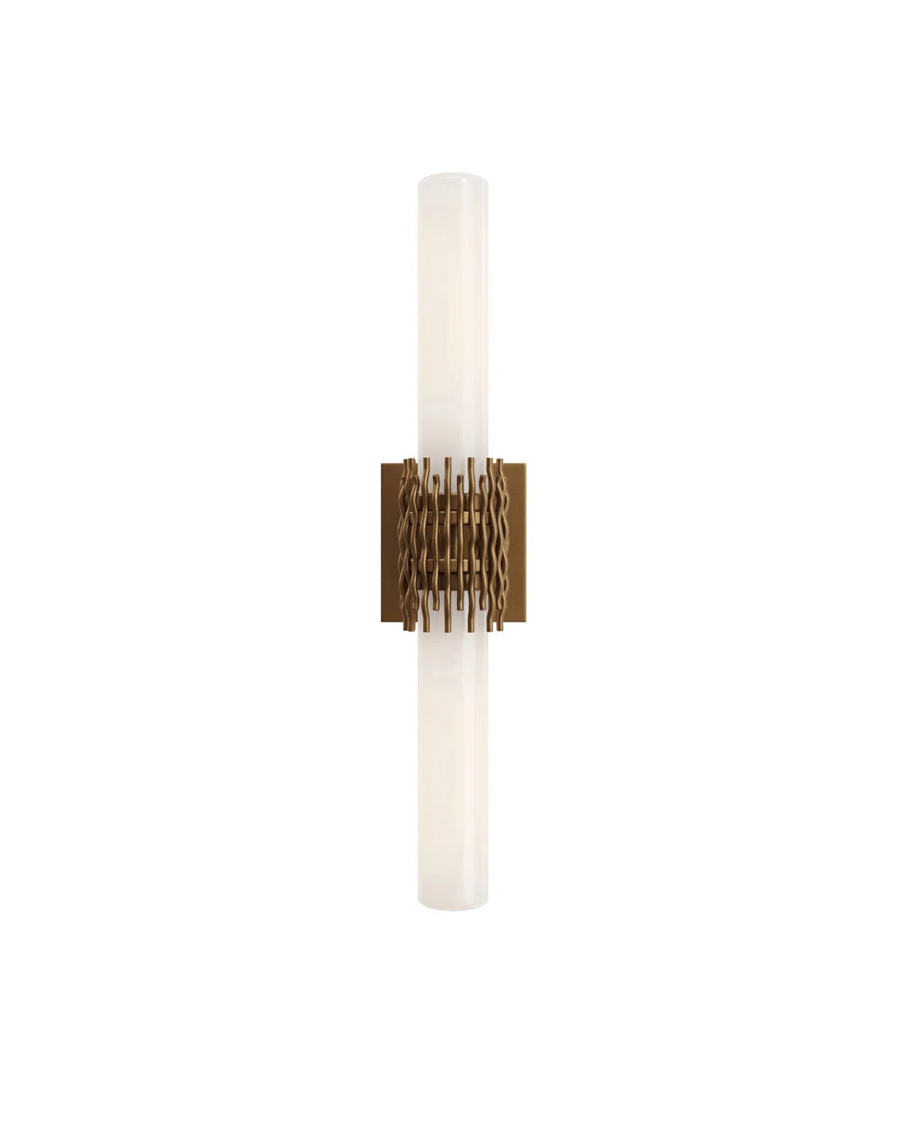 Brietta Brass Bath Wall Sconce.