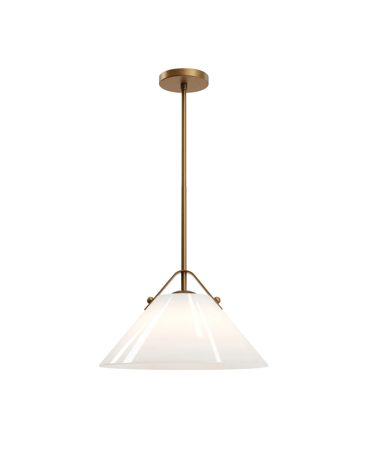 Bronwen Brass Pendant.