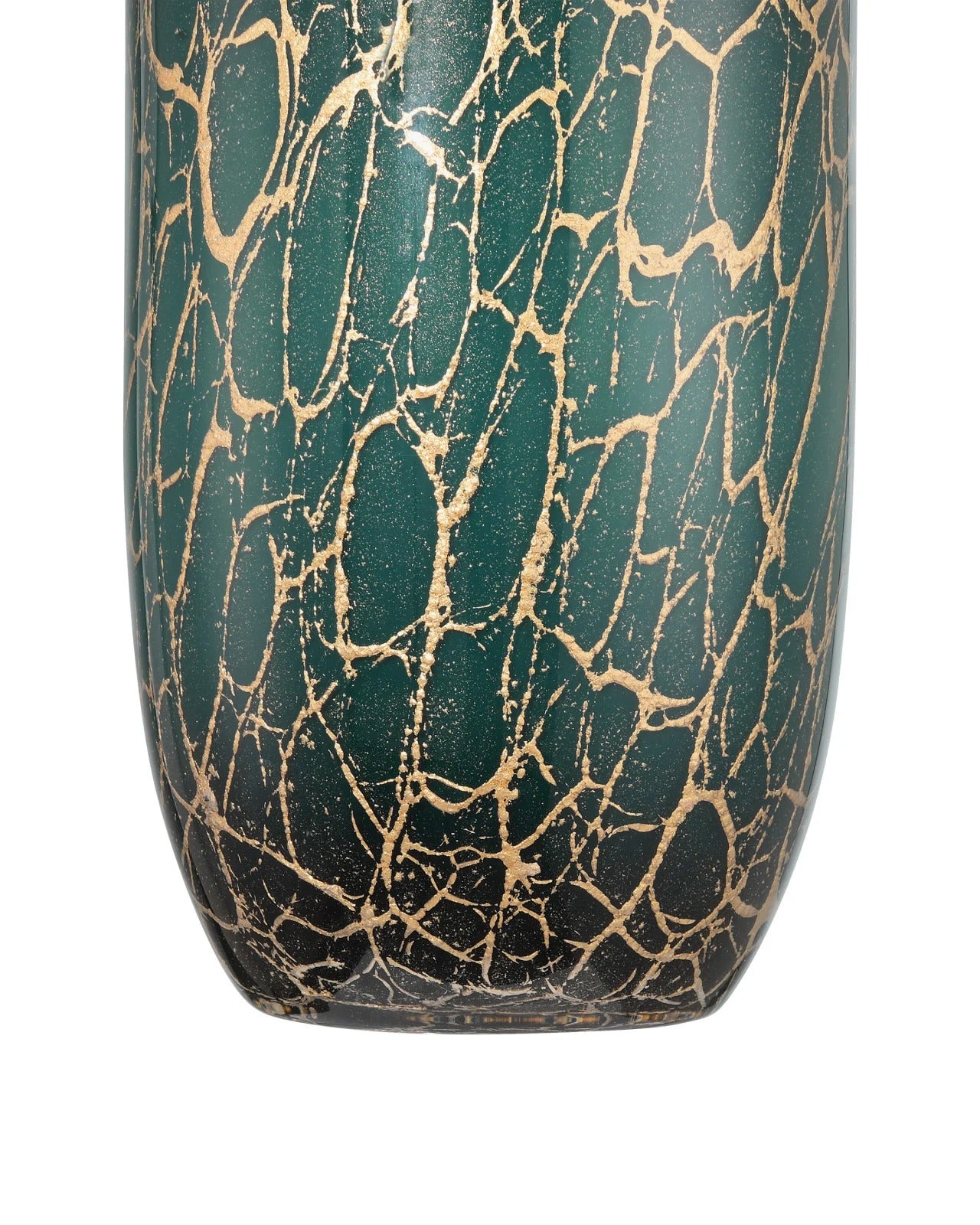 Vitry Green & Gold Vase.