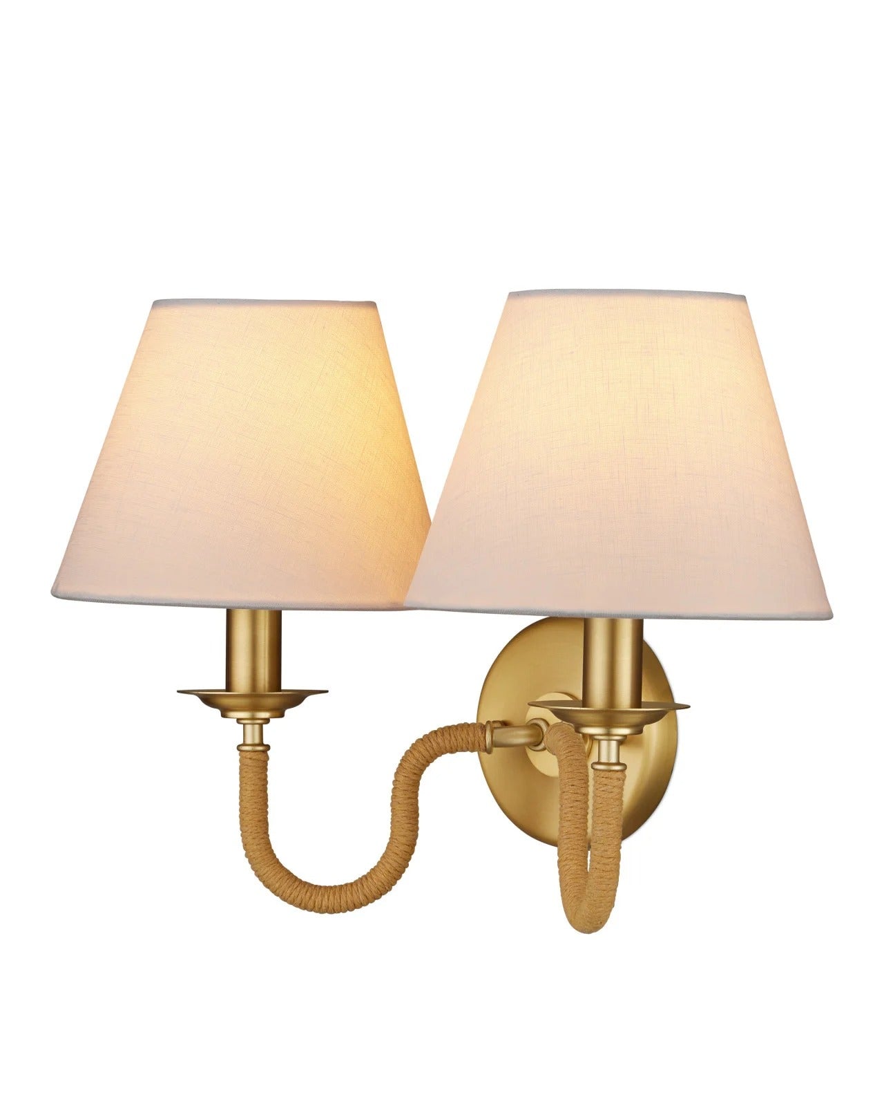 Adala Brass Wall Sconce.