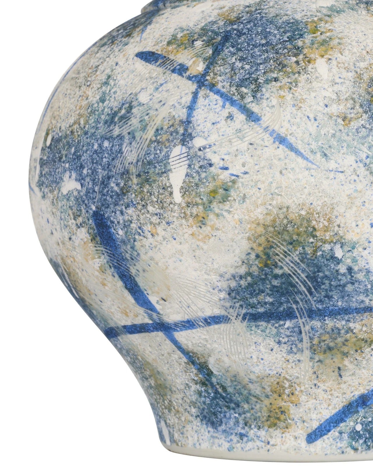 Jackson Blue & White Vase.