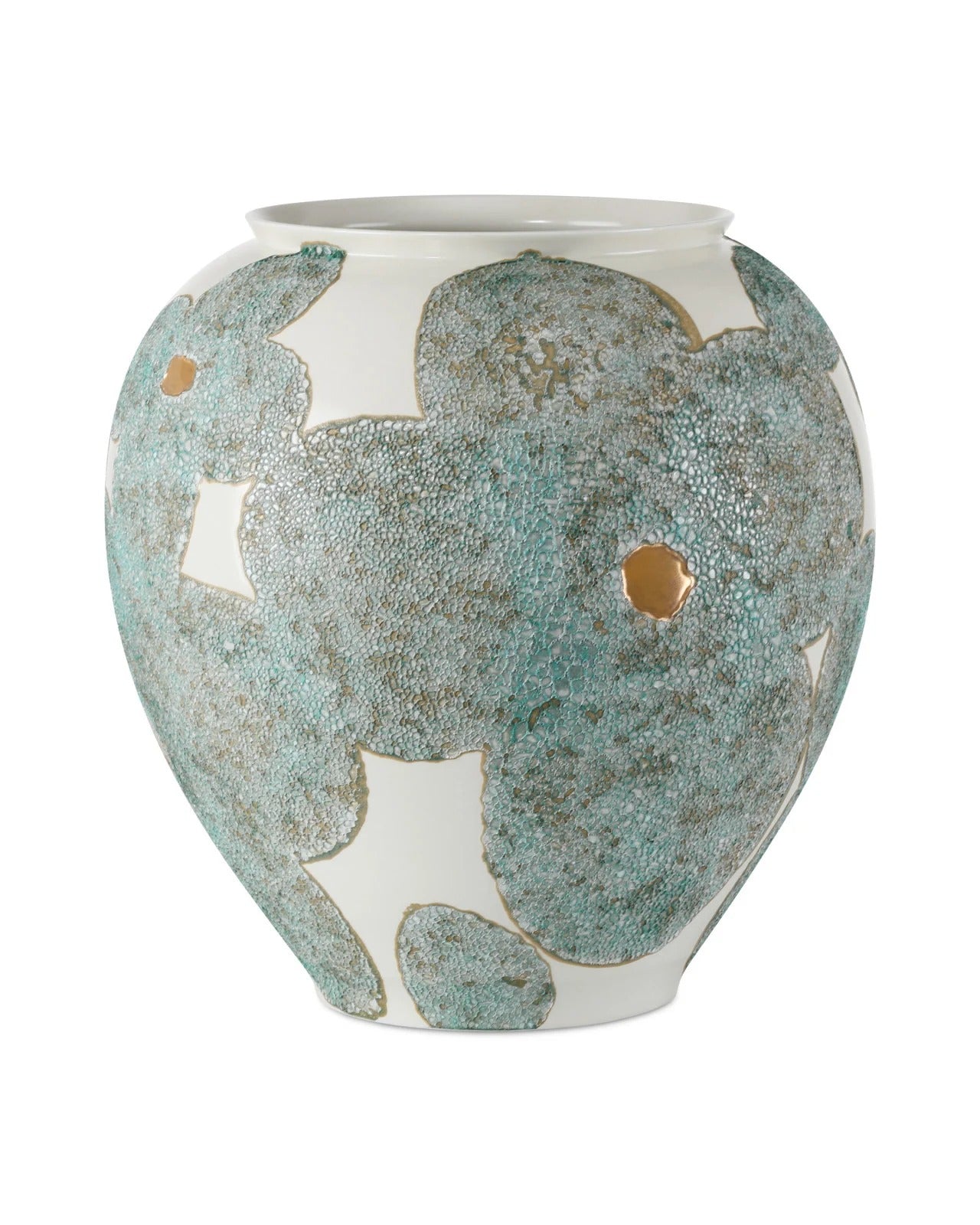 Bloom Blue & Ivory Vase.