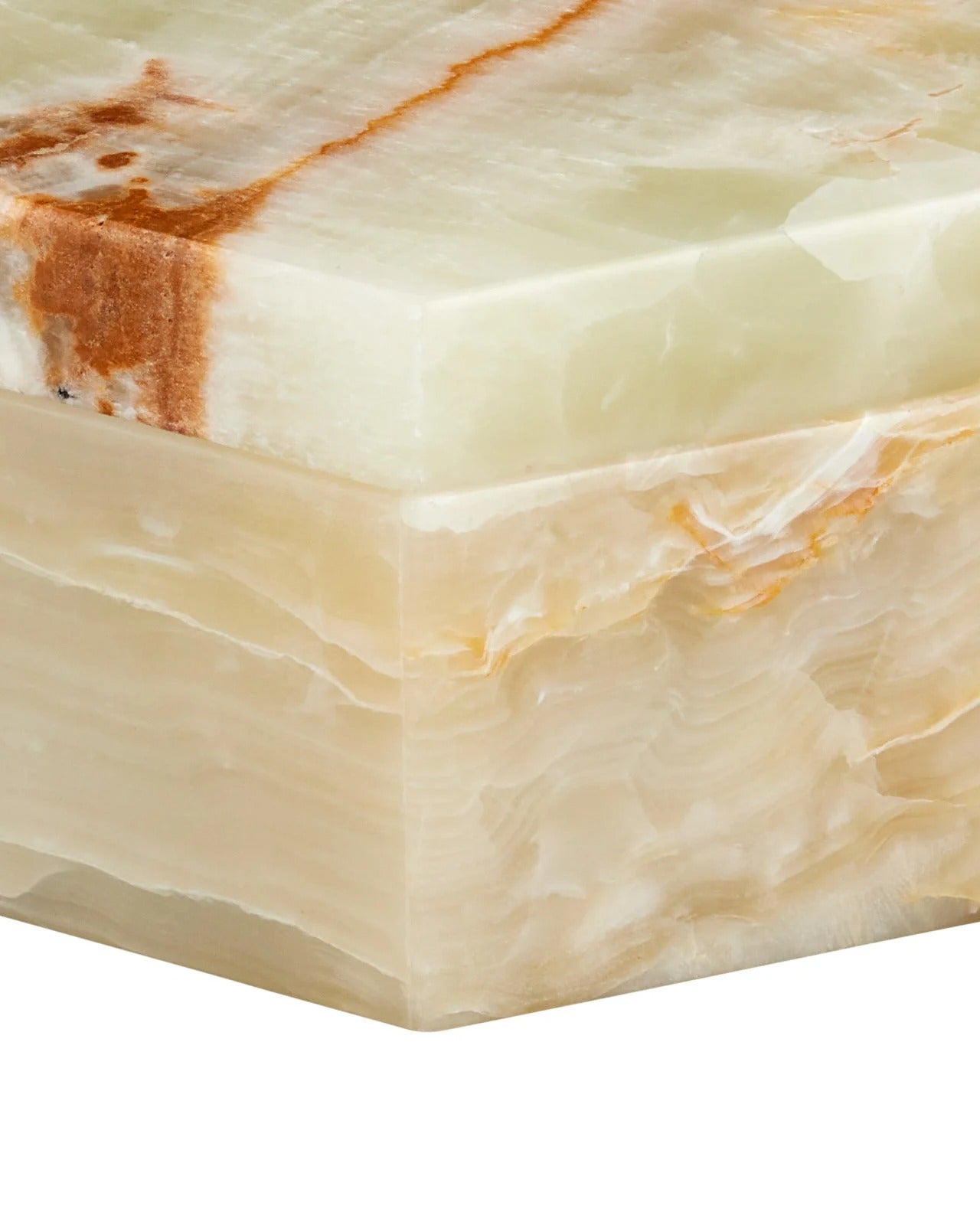 Arco Green Onyx Hexagon Box.