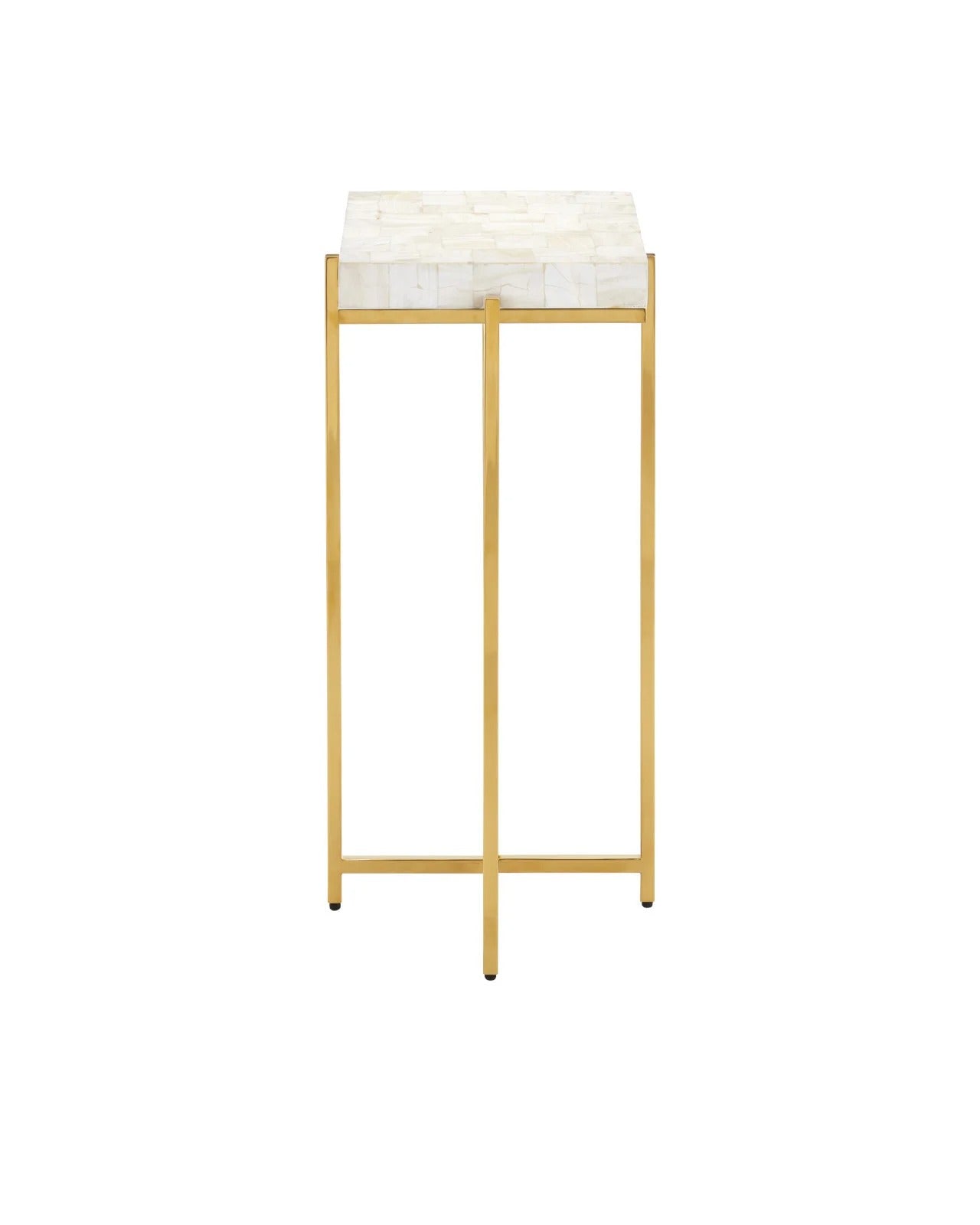 Casey Mother of Pearl Accent Table.