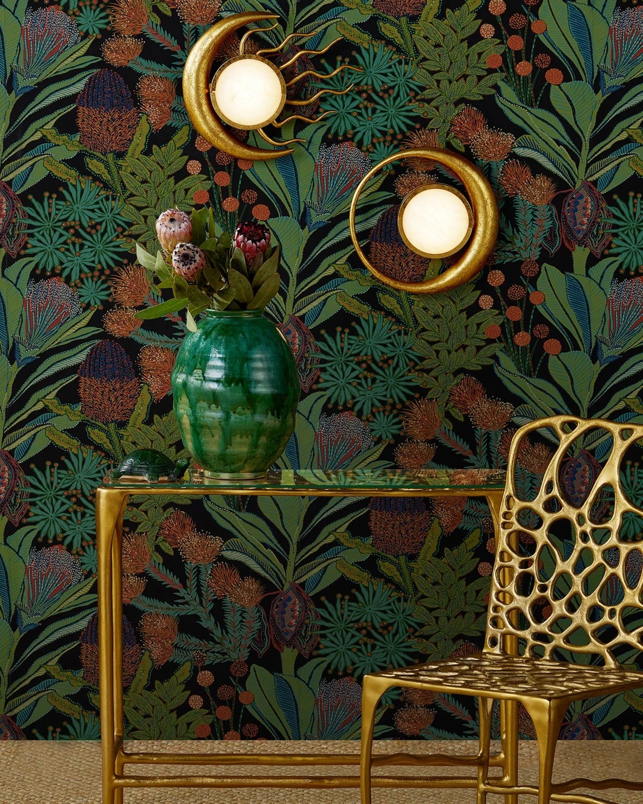 Marrakesh Green Vase.