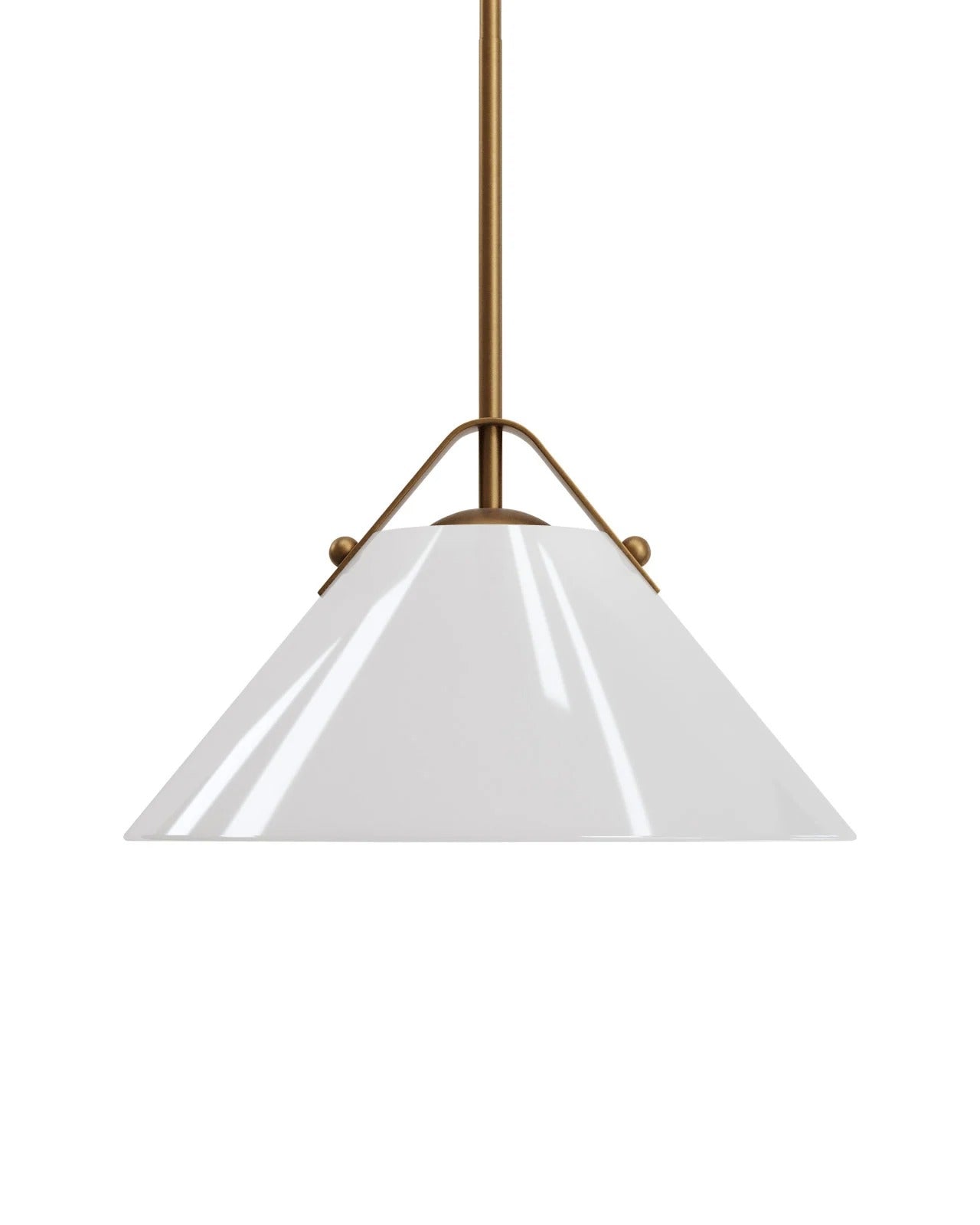 Bronwen Brass Pendant.