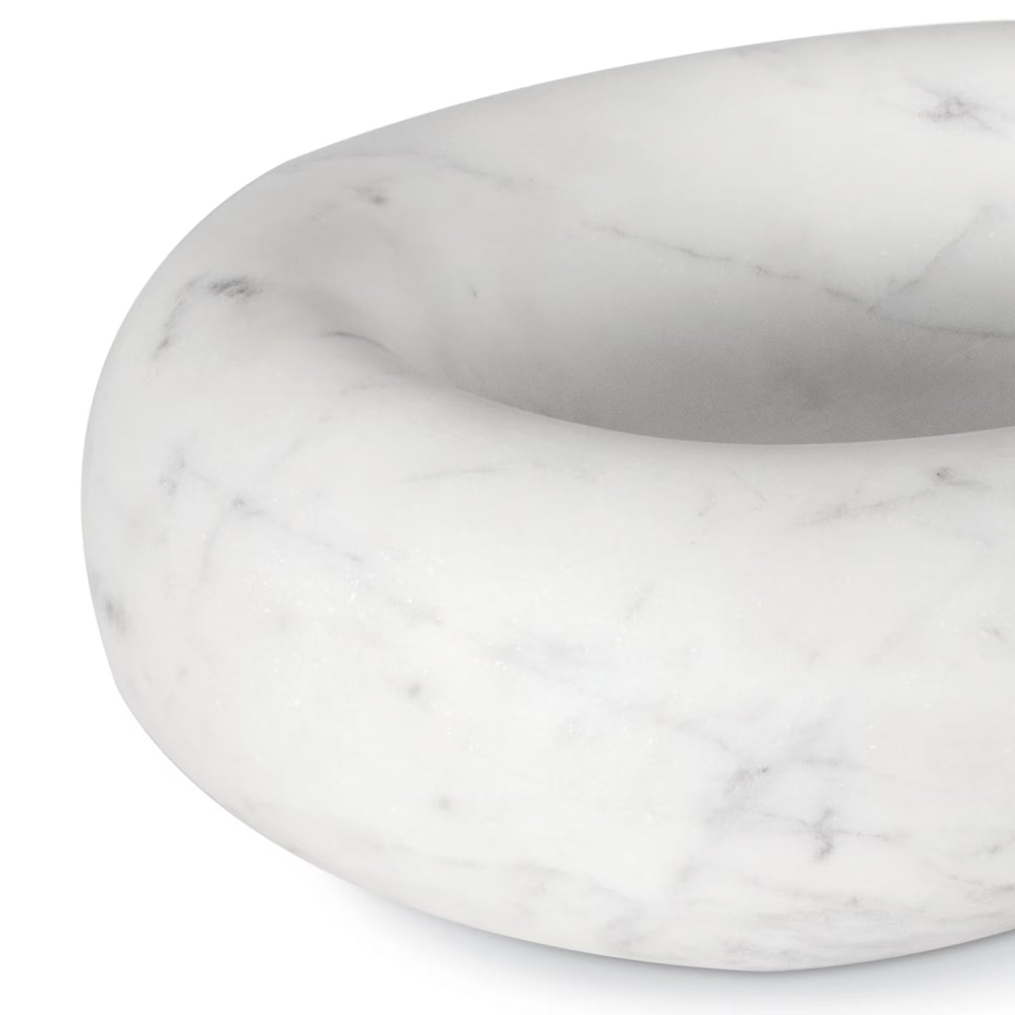 Lagoon Marble Bowl (White).