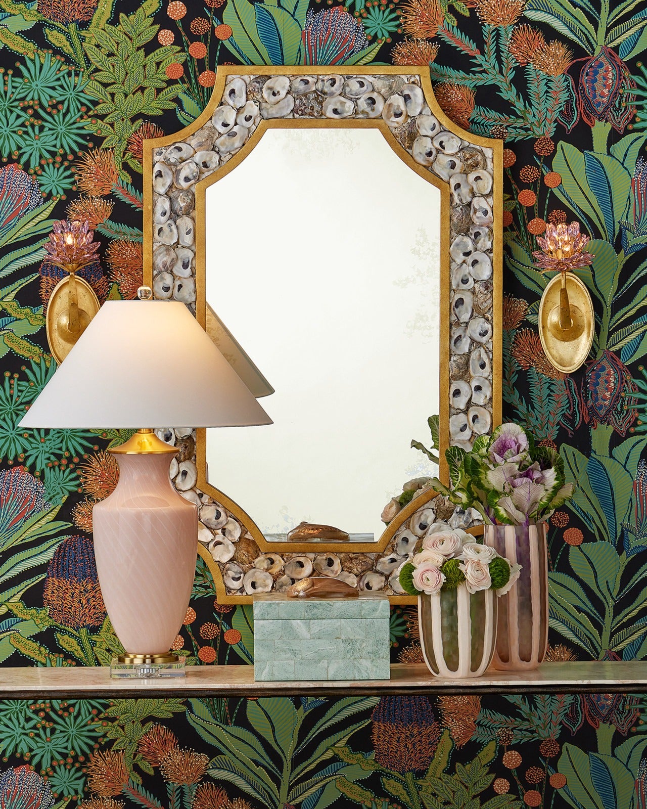 Merletto Glass Vase Set of 3.