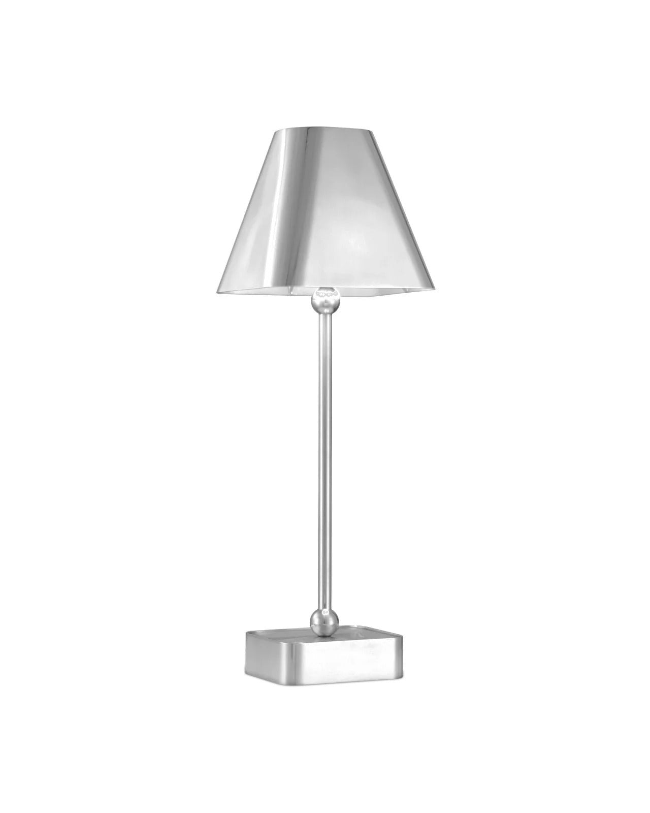 Gadabout Nickel Cordless Table Lamp.