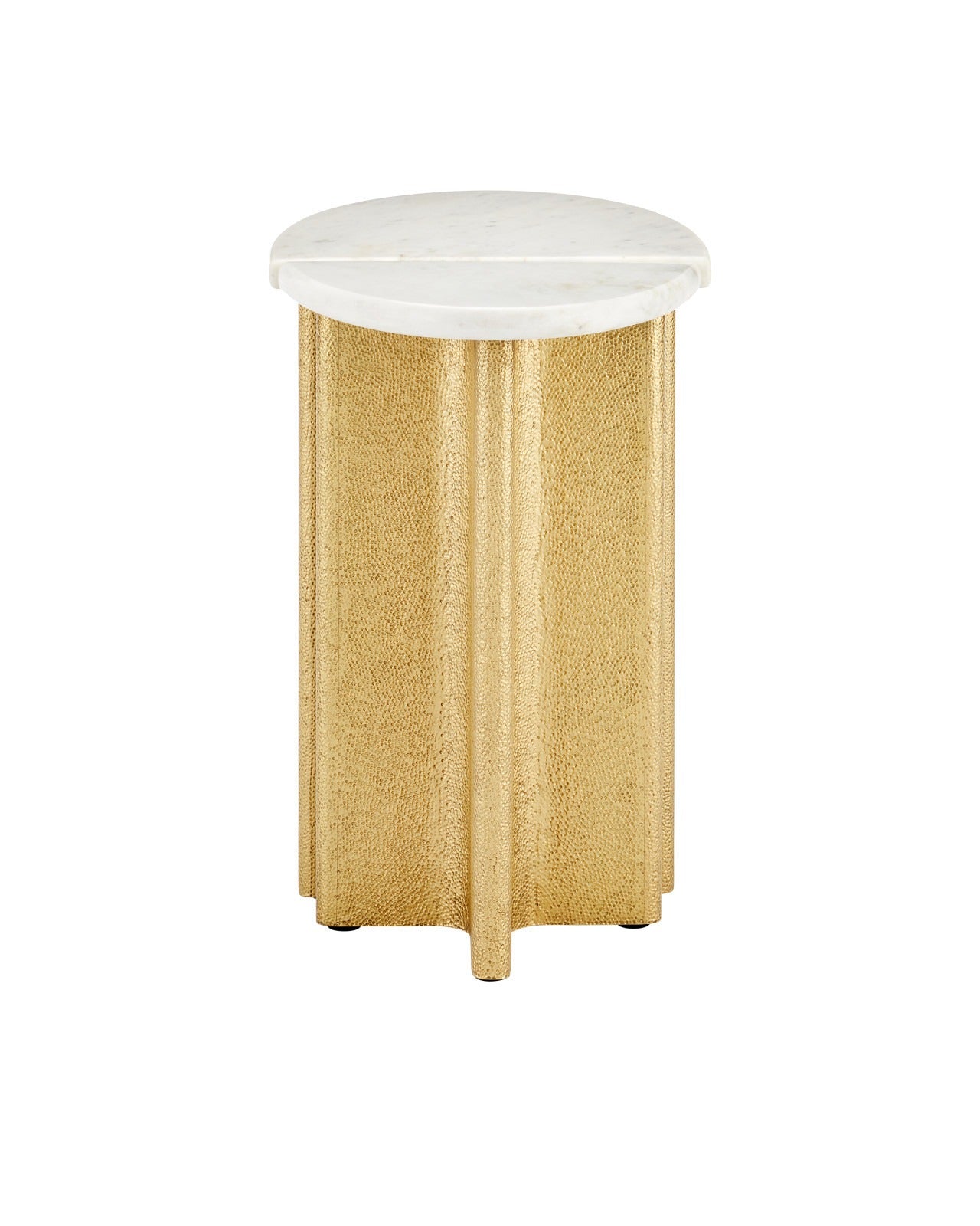 Doublet Marble Accent Table Set of 2.