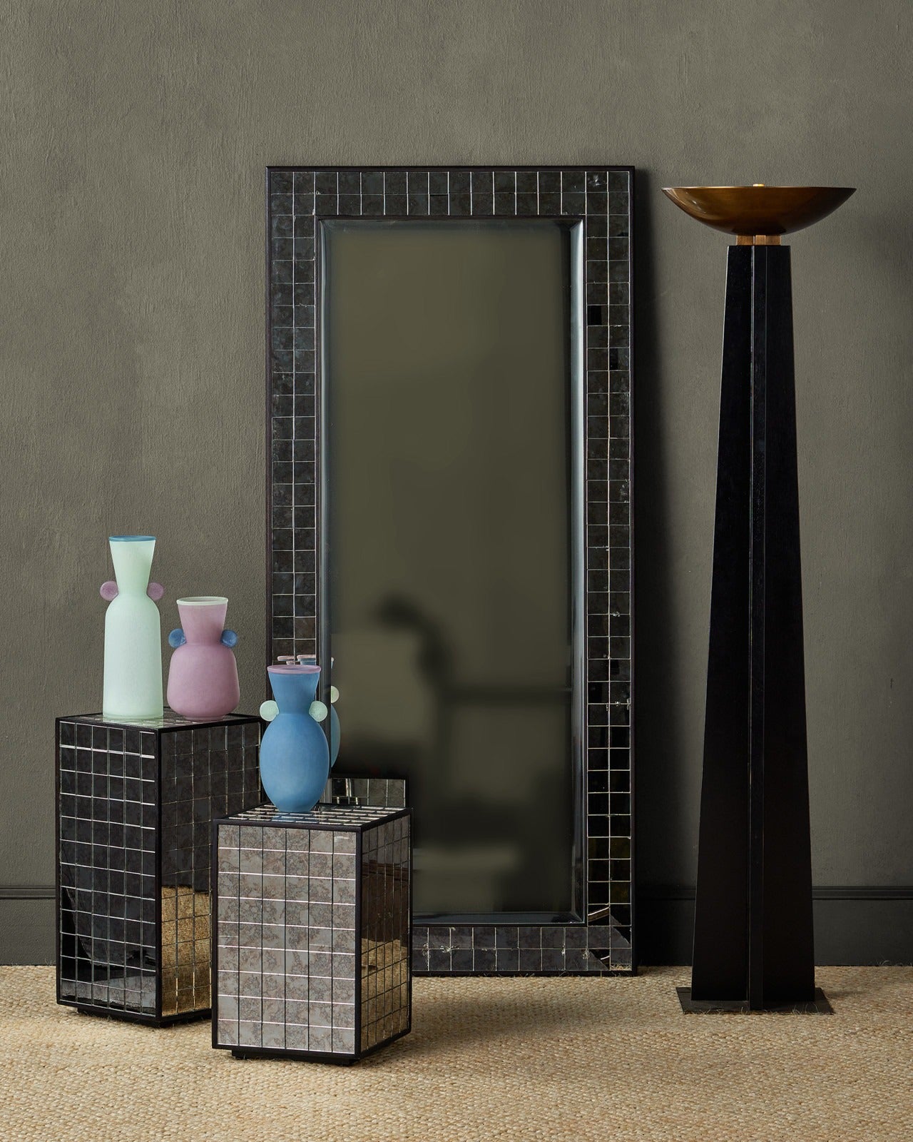 Calyx Torchiere Floor Lamp.