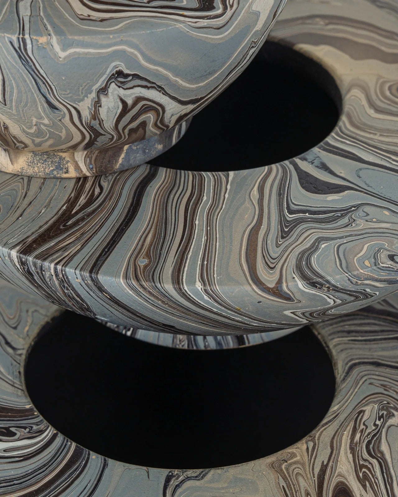 Marbleized Stacking Box Set of 3.