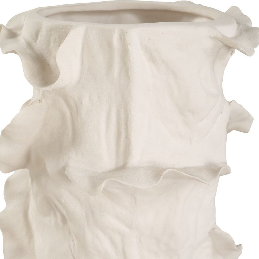 Ripple Crest Vases - Set of 2.