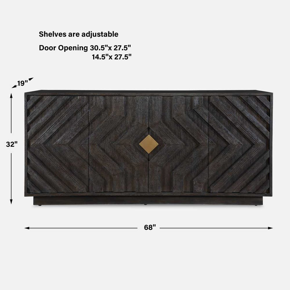 Faulkner 4 Door Cabinet.