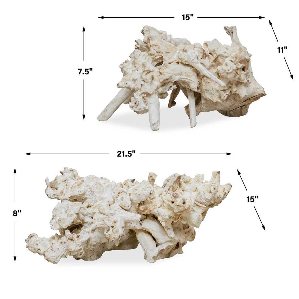 Elemental Root Outdoor Sculptures - Set of 2.