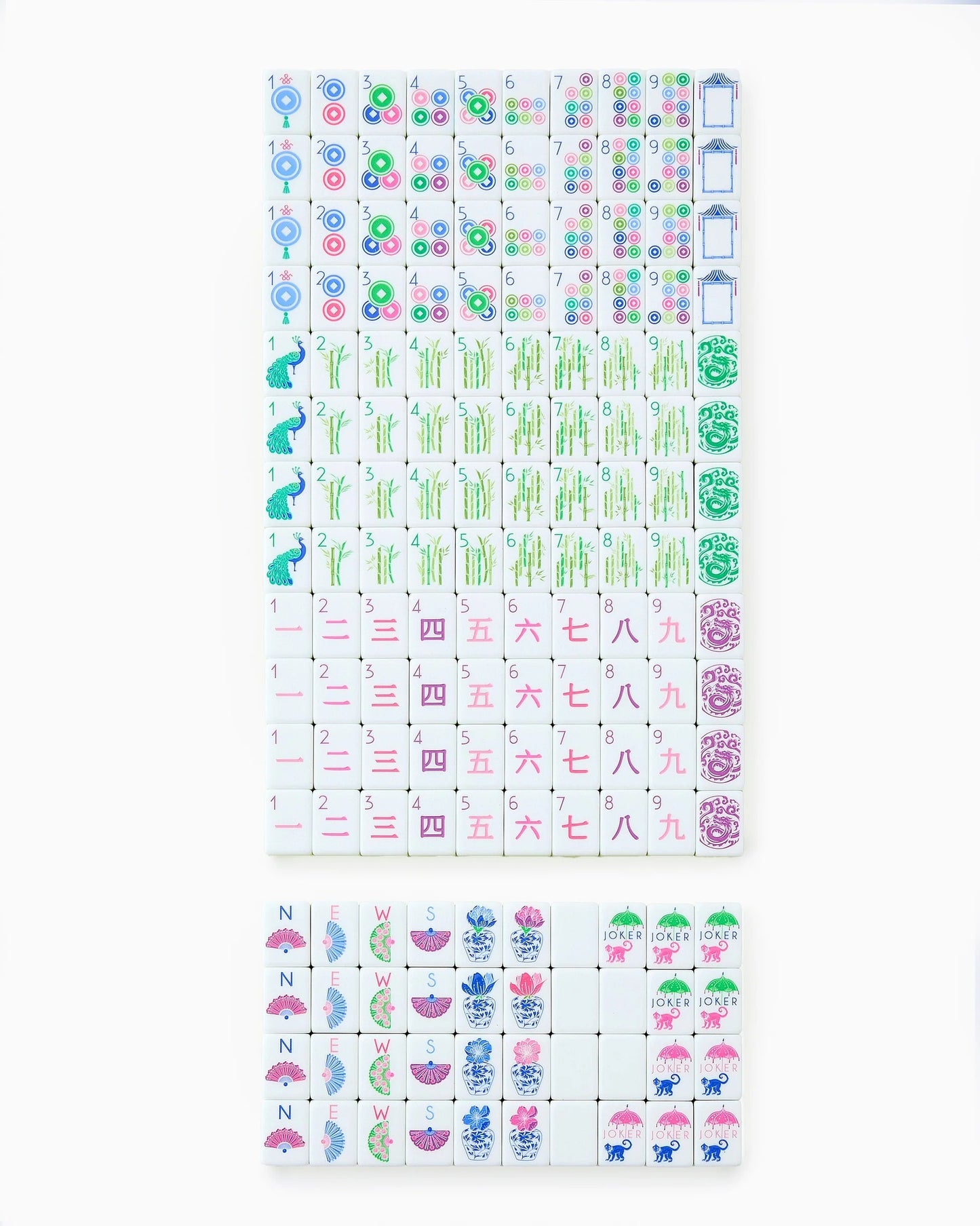 Limoncello Mahjong Tiles.