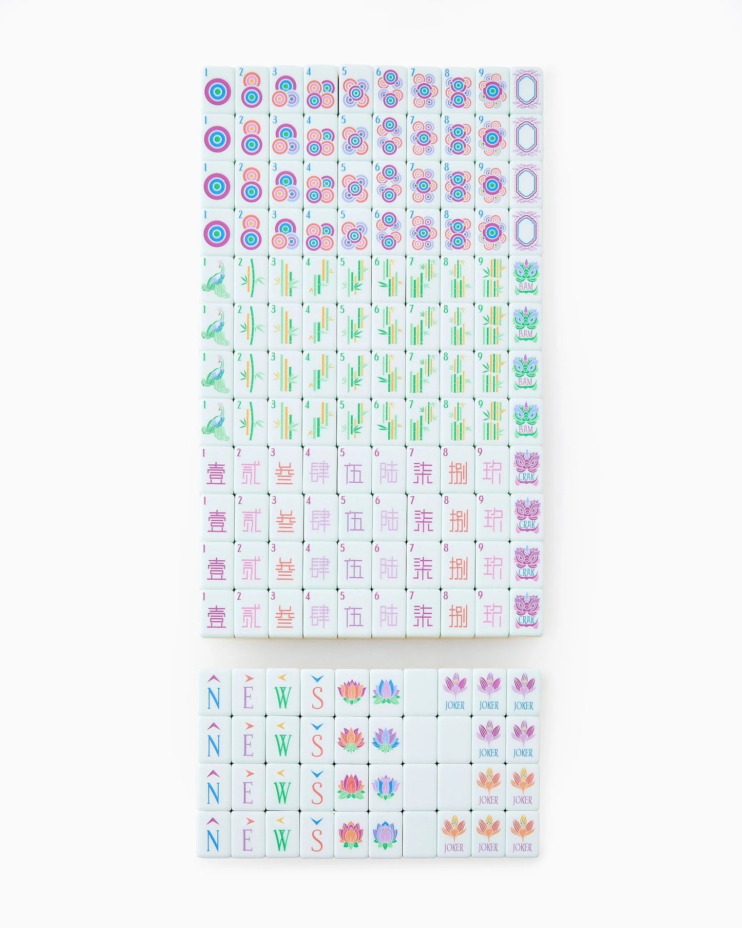 Sorbet Mahjong Tiles.