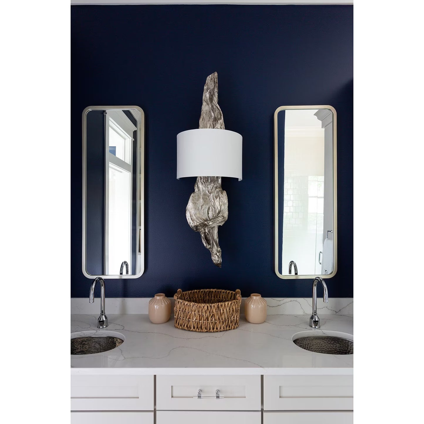 Driftwood Sconce (Antique Gold Leaf).