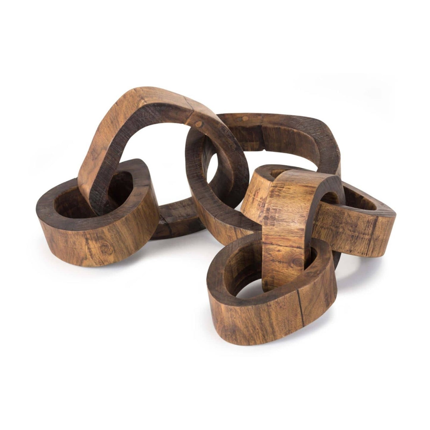 Wooden Links Centerpiece.