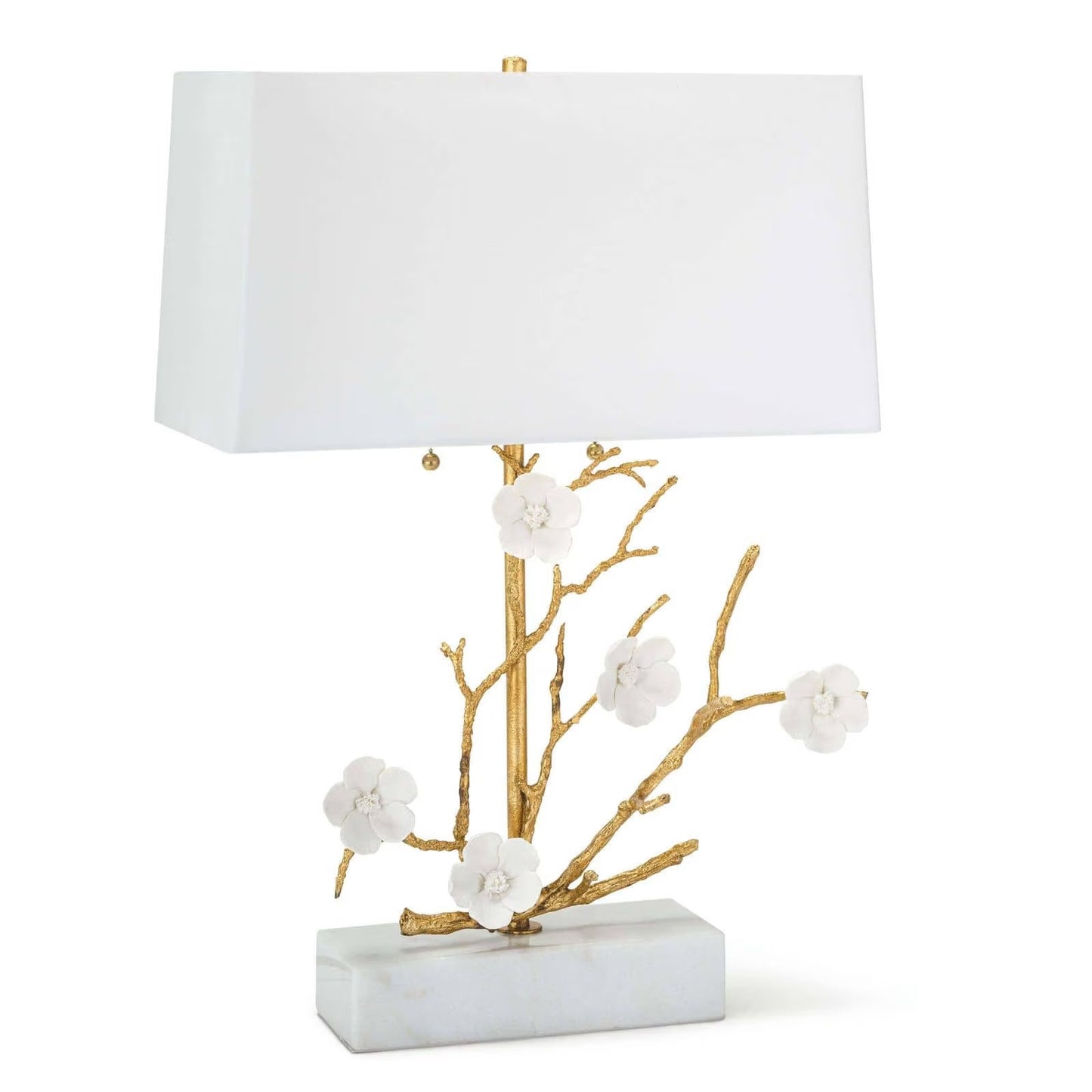 Cherise Horizontal Table Lamp (Gold).