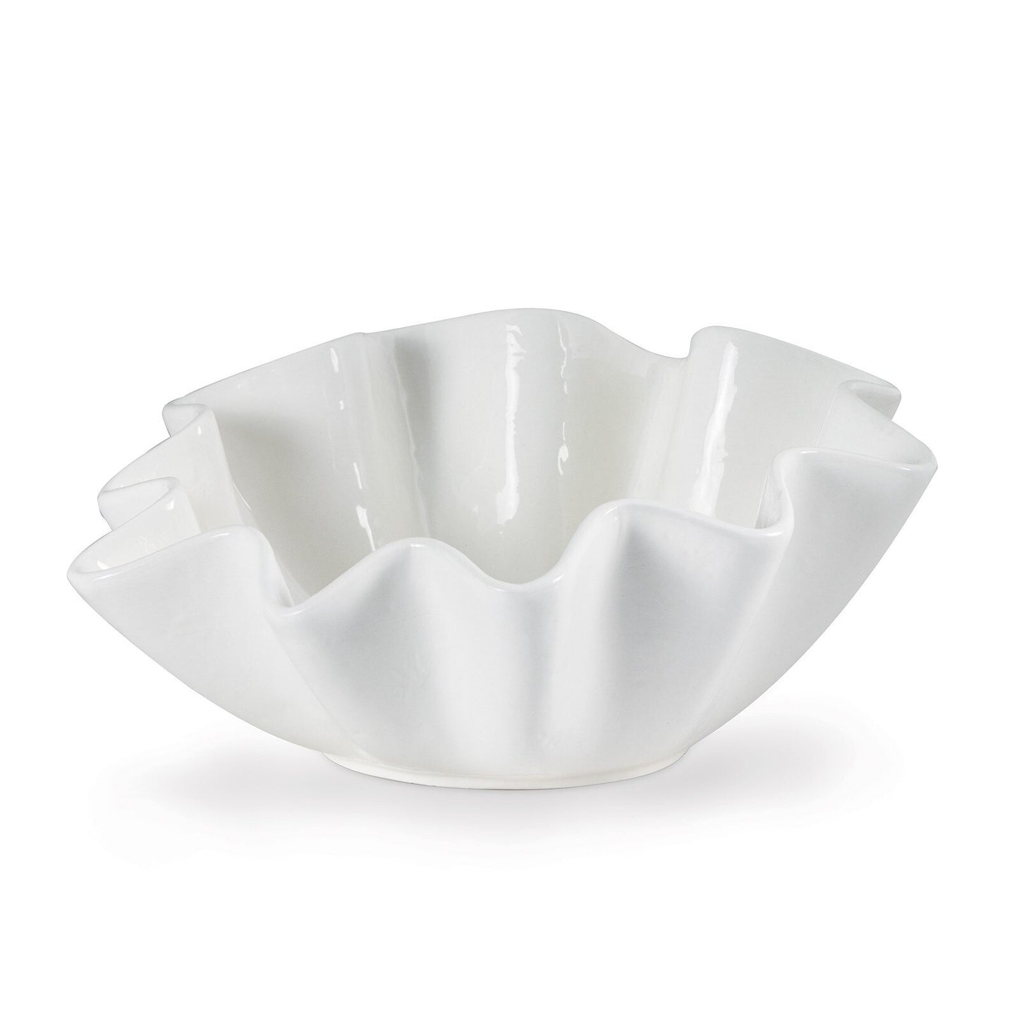 Ruffle Ceramic Bowl Large.
