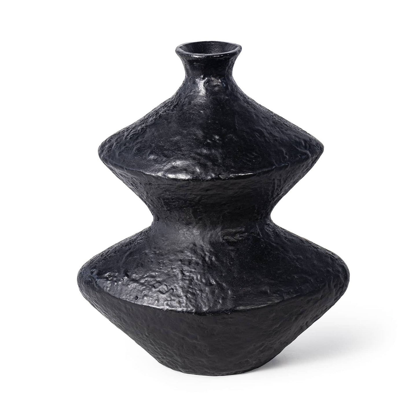 Poe Metal Vase (Black).
