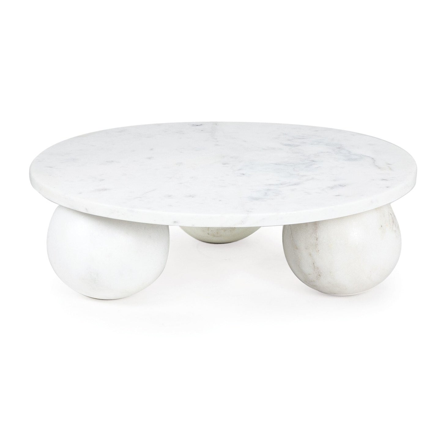 Marlow Marble Plate Large (White).