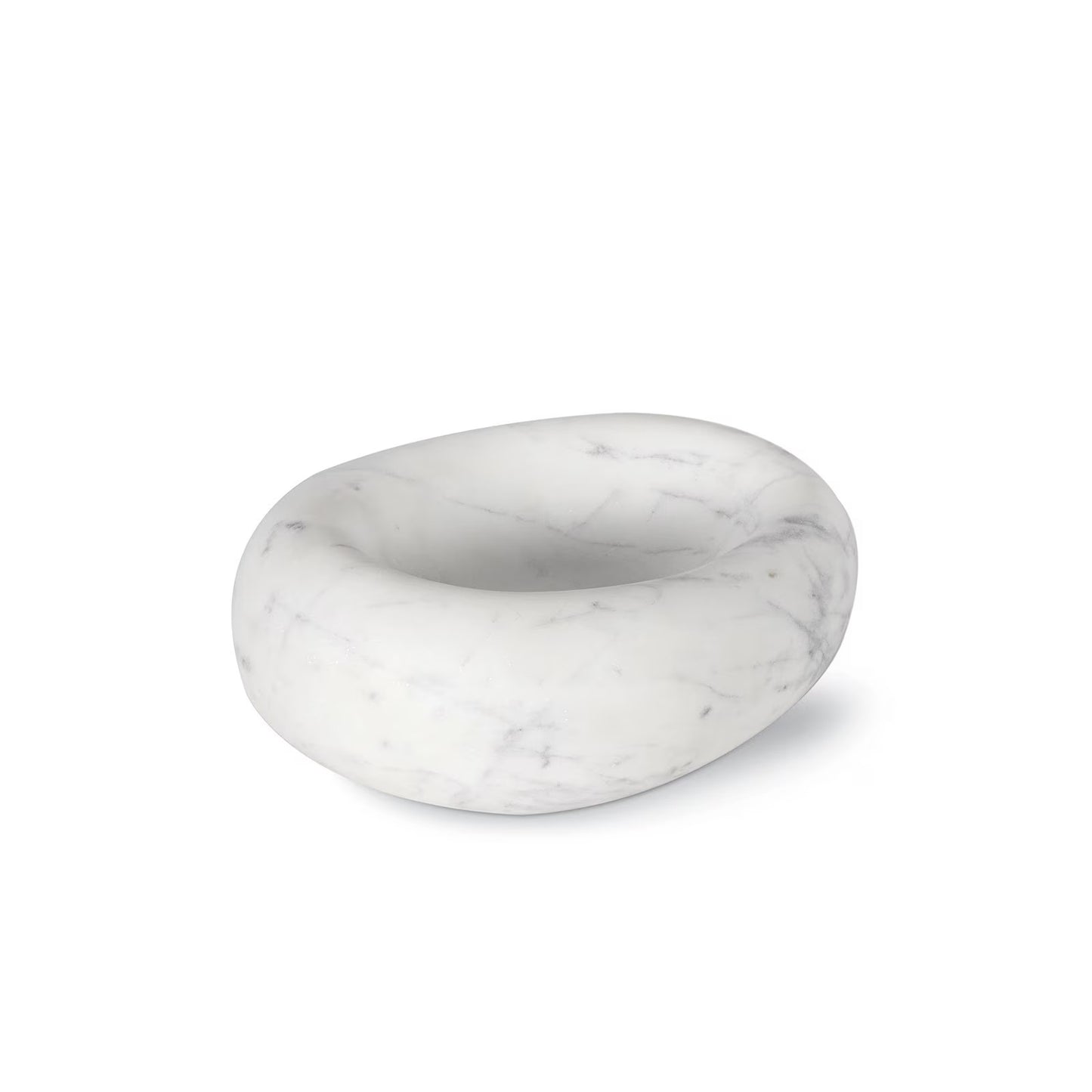 Lagoon Marble Bowl (White).