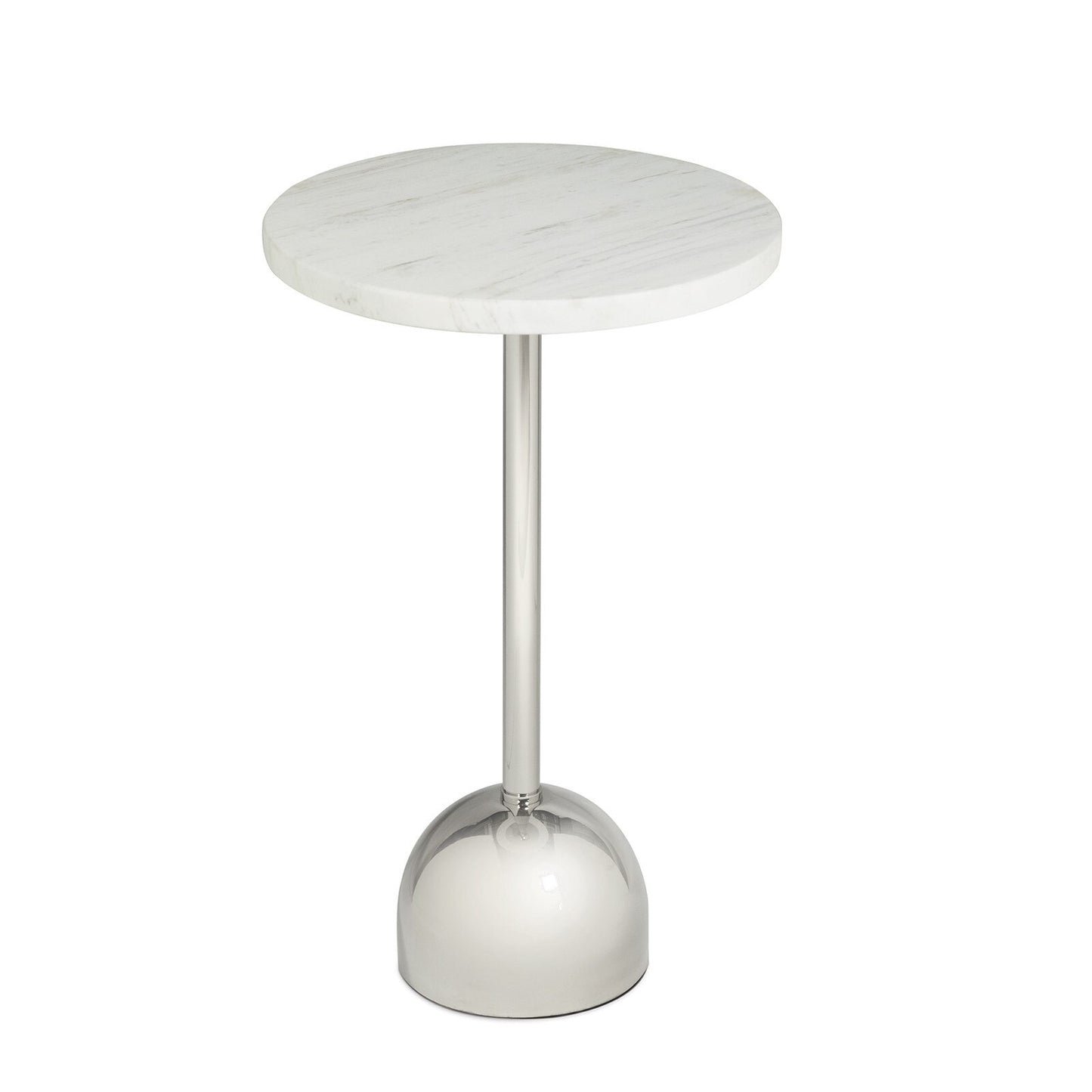 Arthur Accent Table (Polished Nickel).