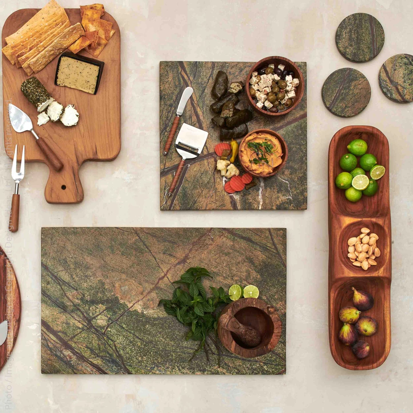 Piedmont™ Cheese Board (20 x 12 in.).