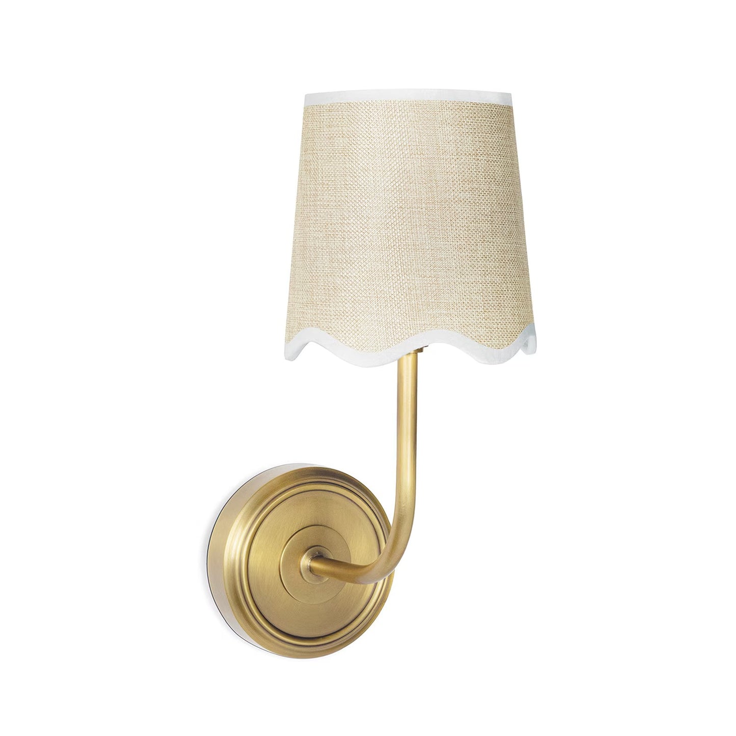 Ariel Sconce (Natural Brass).