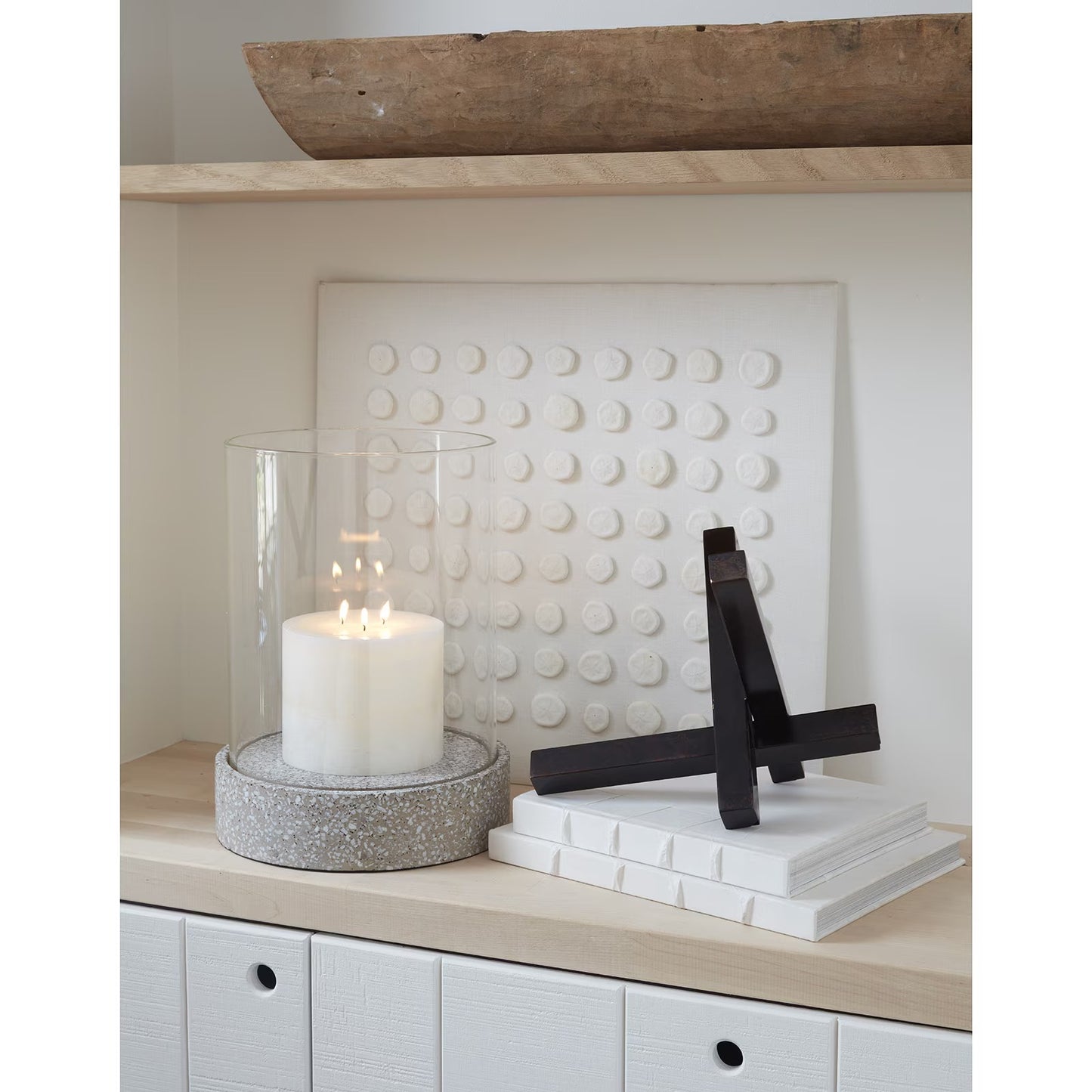 Intersecting Sculpture (Blackened Zinc).