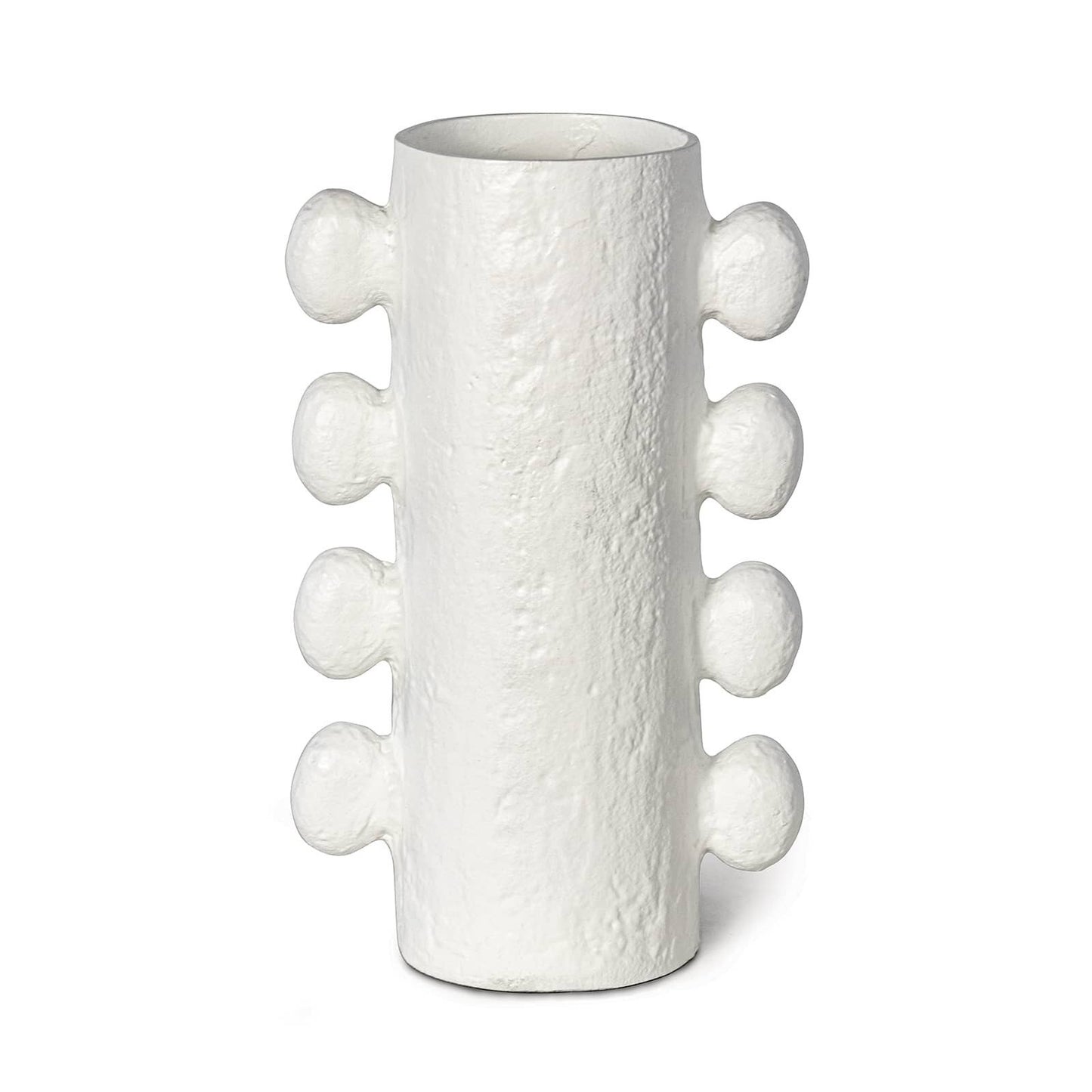 Sanya Metal Vase Large (White).