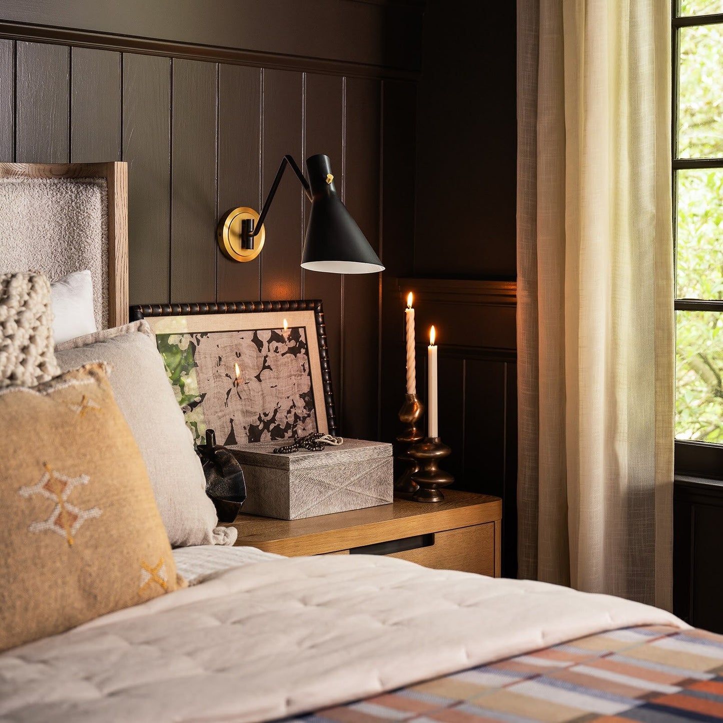 Blobby Candle Set (Brass).