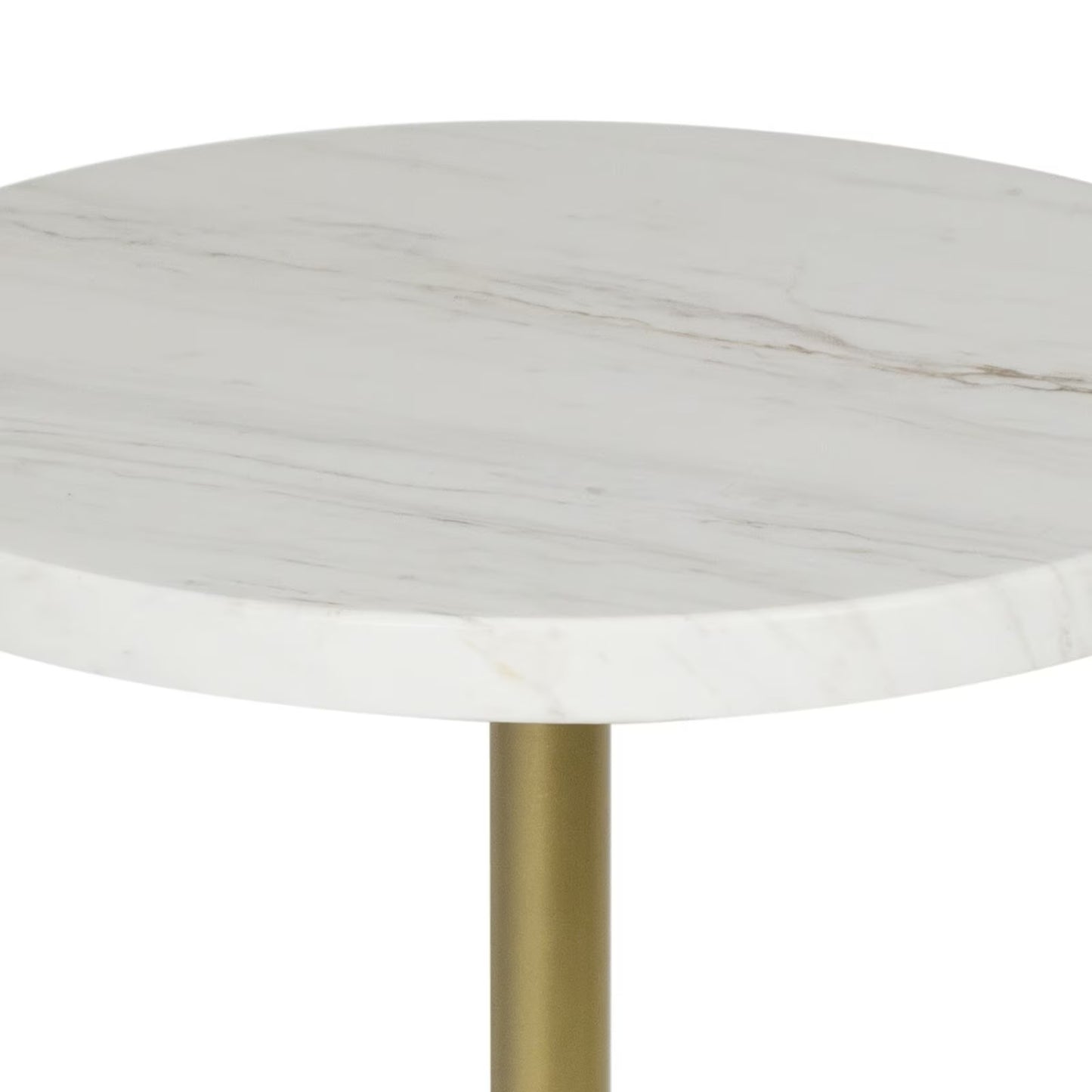 Arthur Accent Table (Natural Brass).
