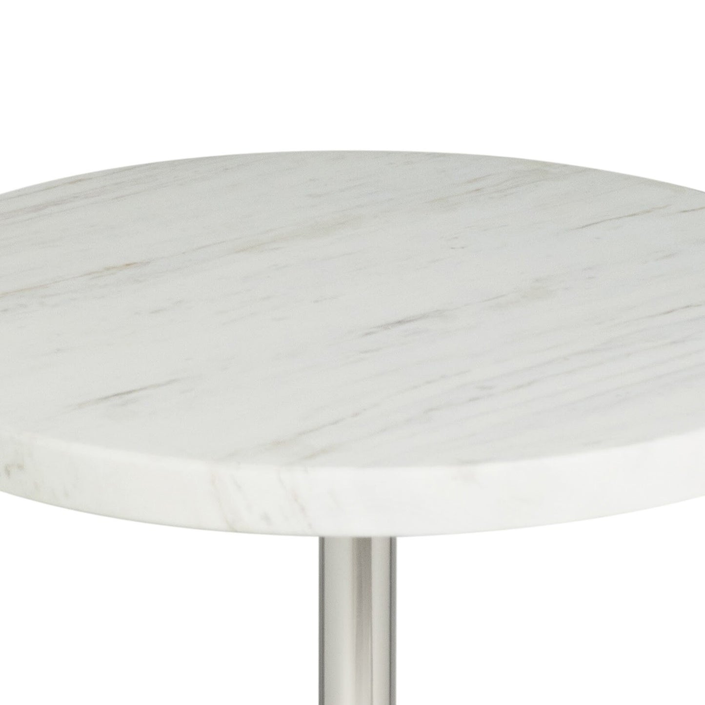 Arthur Accent Table (Polished Nickel).